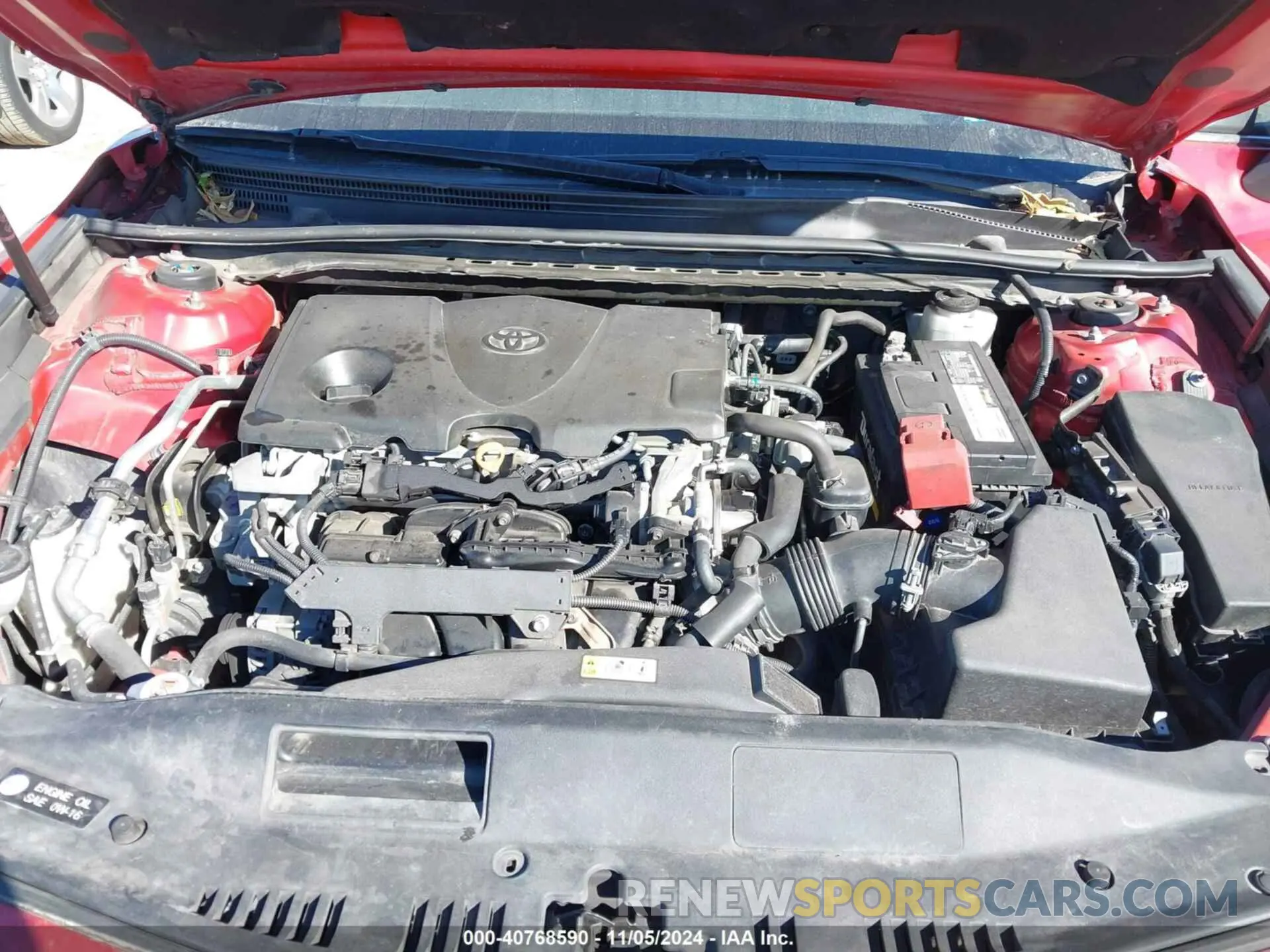 10 fotografías del automóvil dañado 4T1B11HK3KU166621 TOYOTA CAMRY 2019