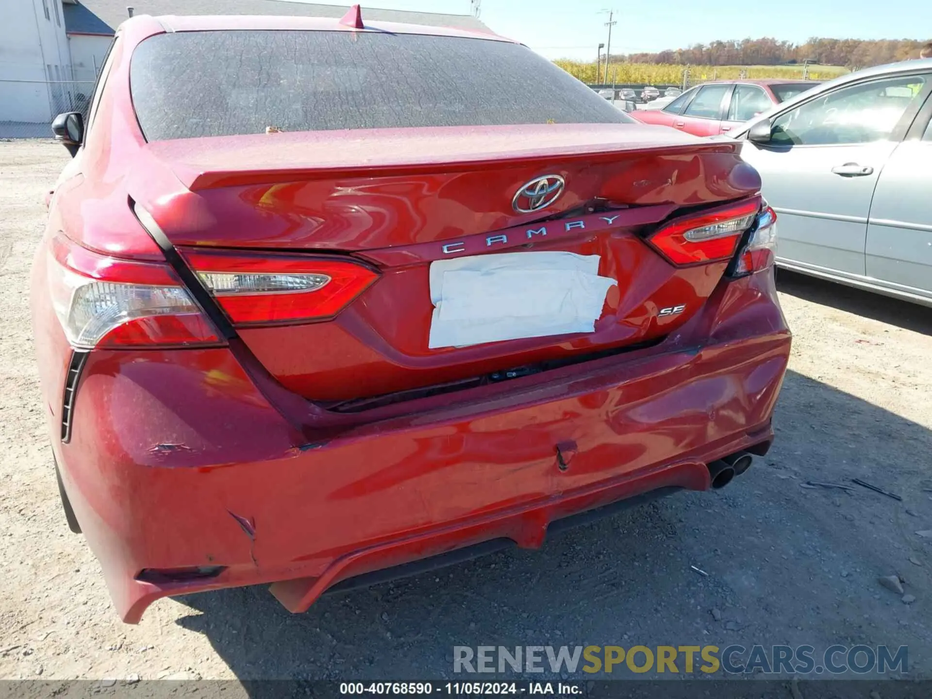6 fotografías del automóvil dañado 4T1B11HK3KU166621 TOYOTA CAMRY 2019