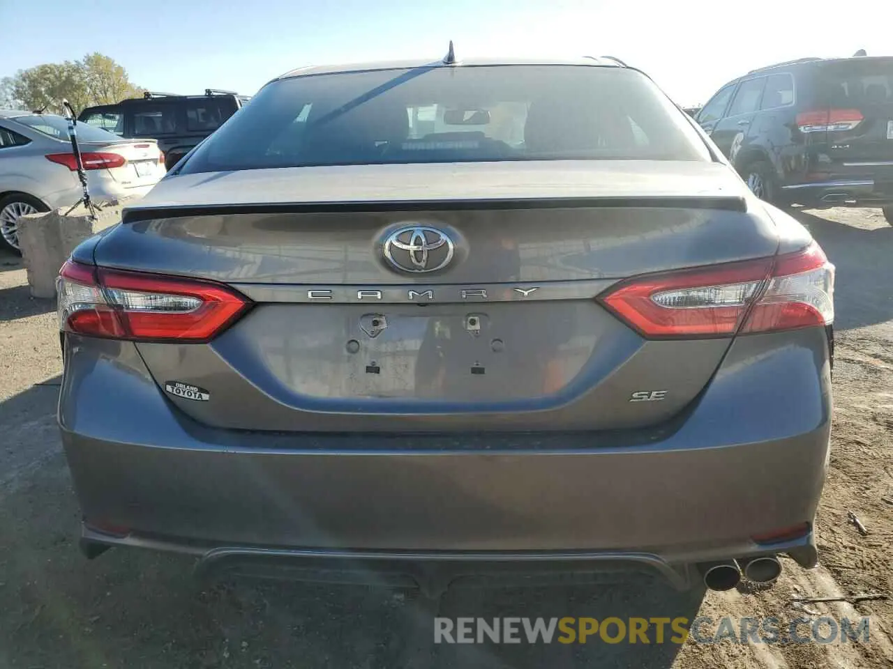 6 fotografías del automóvil dañado 4T1B11HK3KU168711 TOYOTA CAMRY 2019