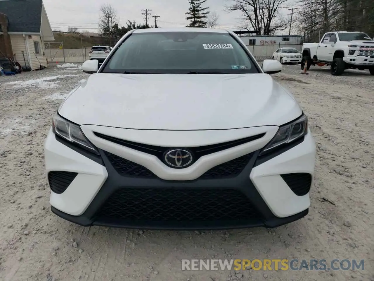 5 fotografías del automóvil dañado 4T1B11HK3KU171964 TOYOTA CAMRY 2019