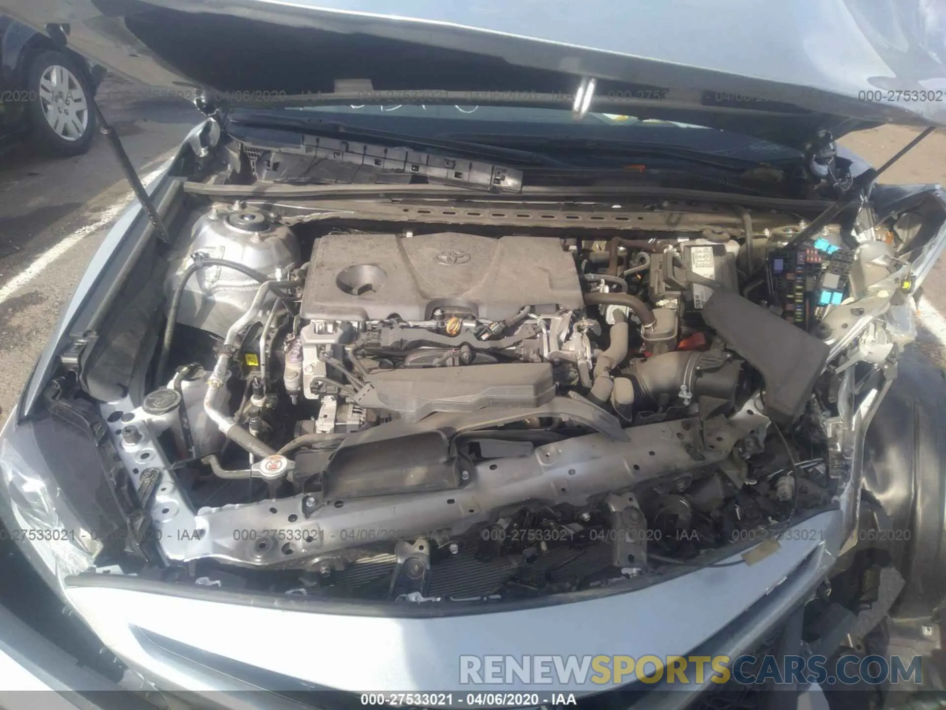 10 fotografías del automóvil dañado 4T1B11HK3KU183953 TOYOTA CAMRY 2019