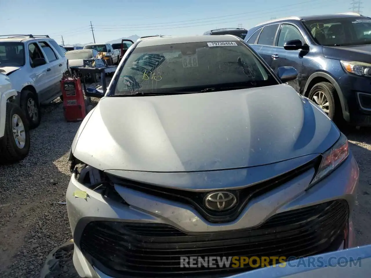 5 fotografías del automóvil dañado 4T1B11HK3KU185055 TOYOTA CAMRY 2019