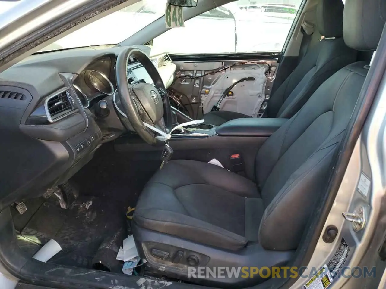 7 fotografías del automóvil dañado 4T1B11HK3KU185055 TOYOTA CAMRY 2019