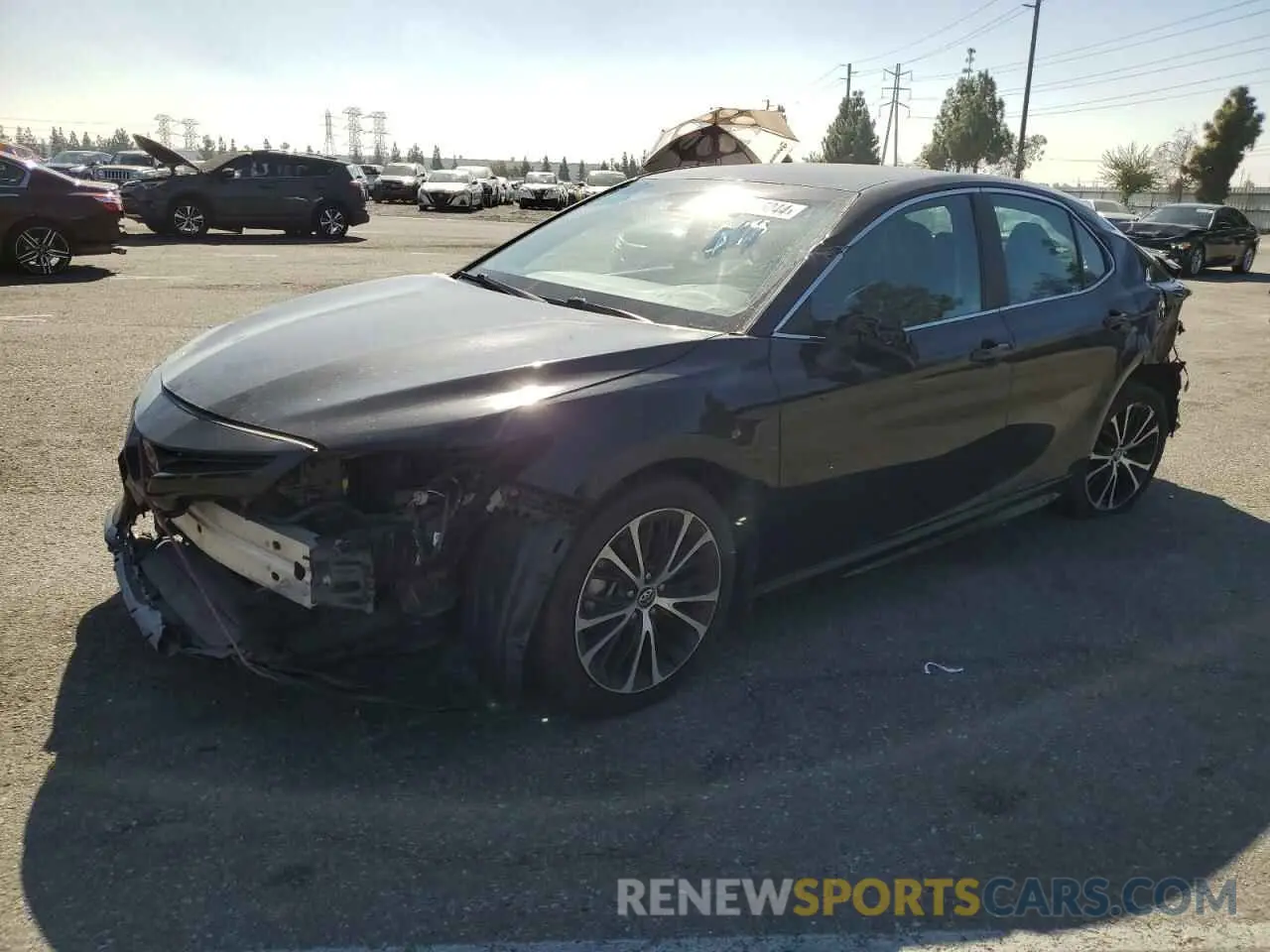 1 fotografías del automóvil dañado 4T1B11HK3KU186089 TOYOTA CAMRY 2019