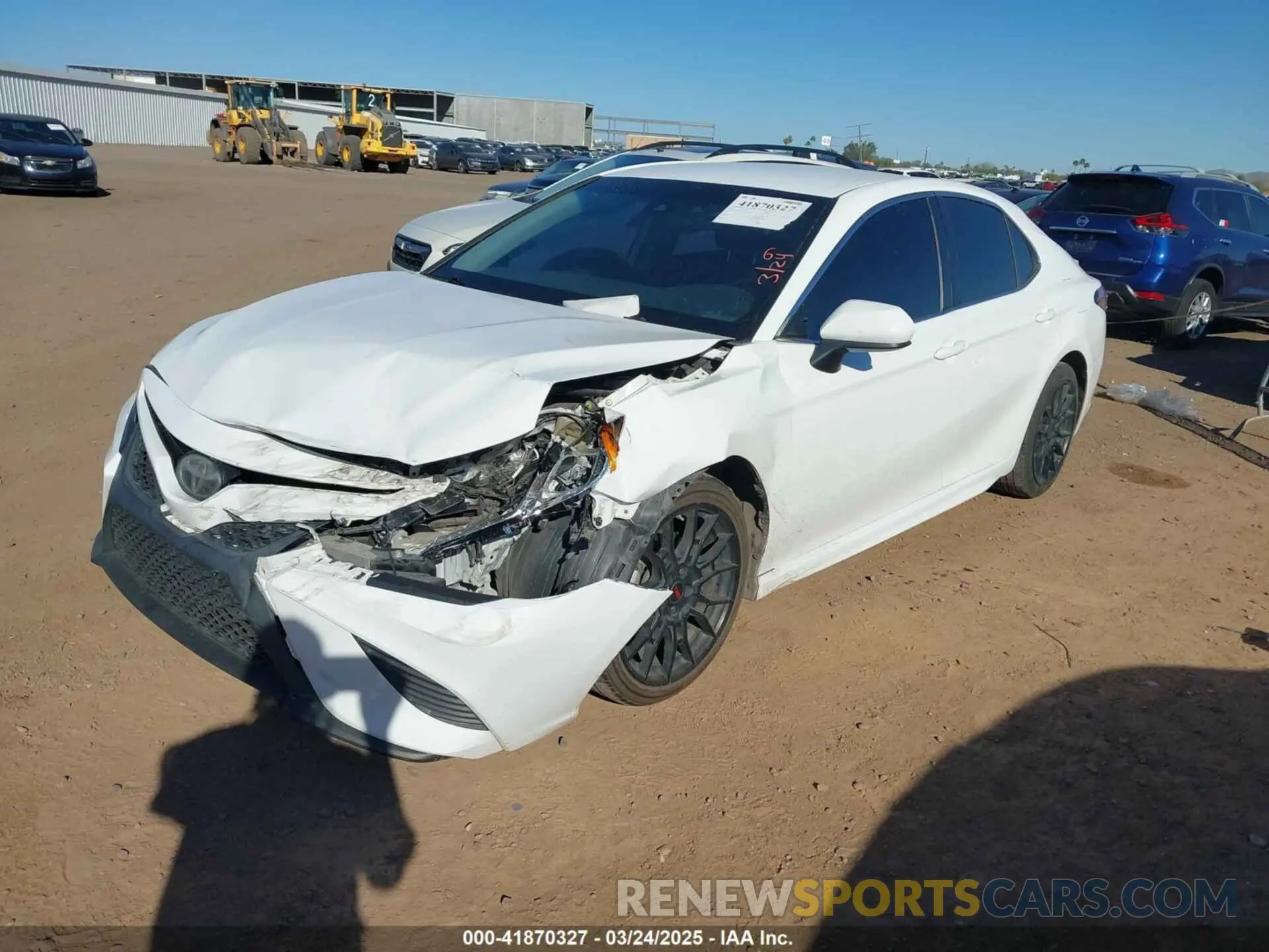 2 fotografías del automóvil dañado 4T1B11HK3KU207197 TOYOTA CAMRY 2019