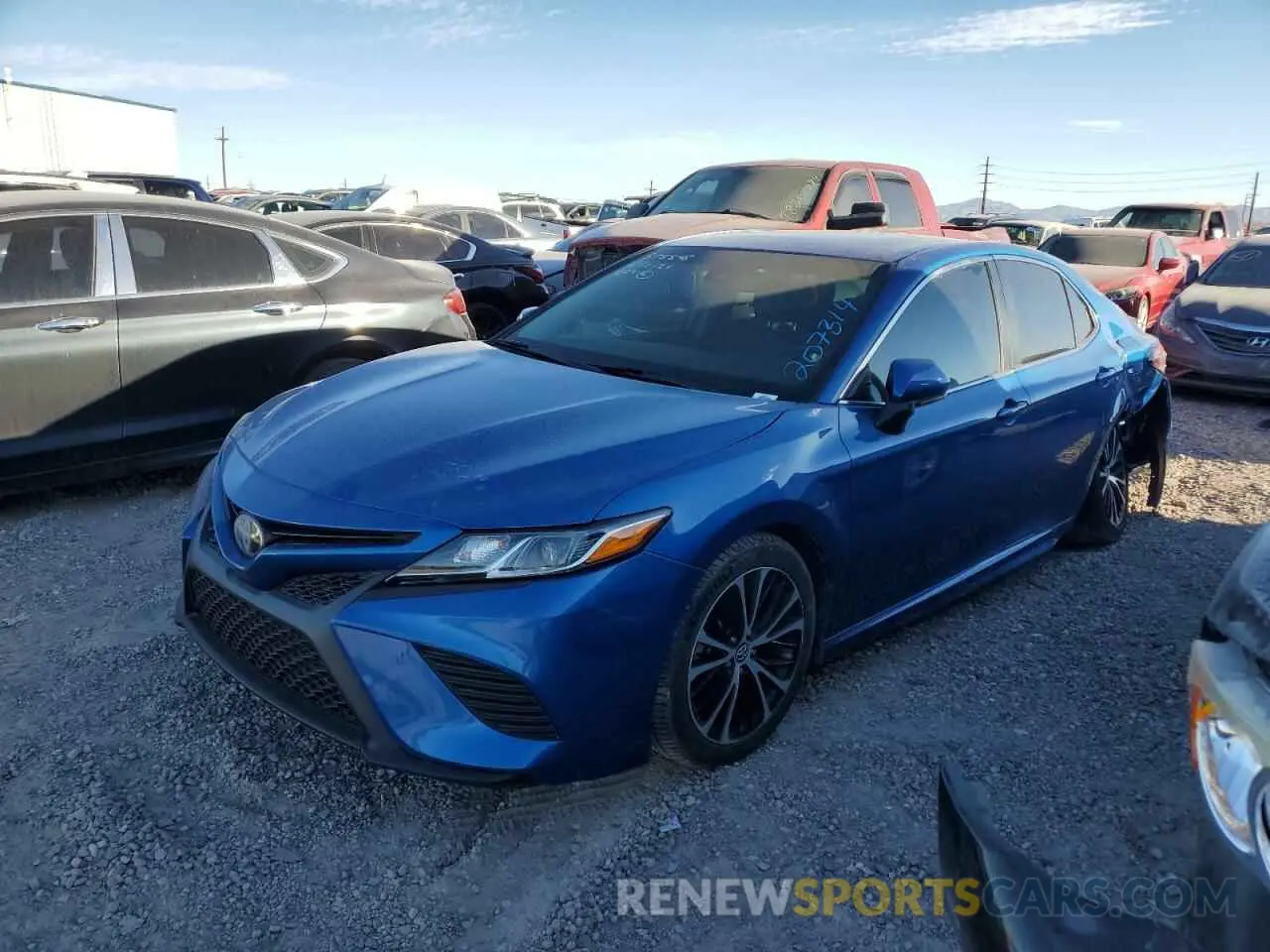 1 fotografías del automóvil dañado 4T1B11HK3KU207314 TOYOTA CAMRY 2019