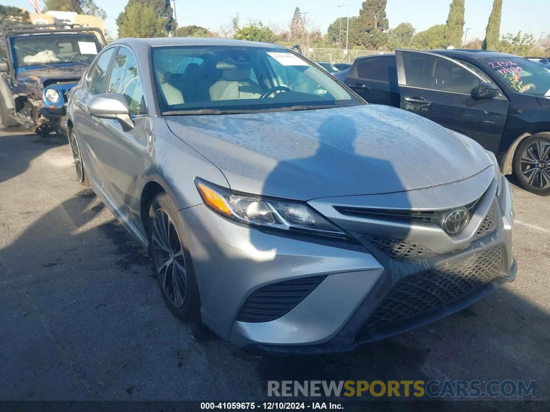 1 fotografías del automóvil dañado 4T1B11HK3KU212156 TOYOTA CAMRY 2019