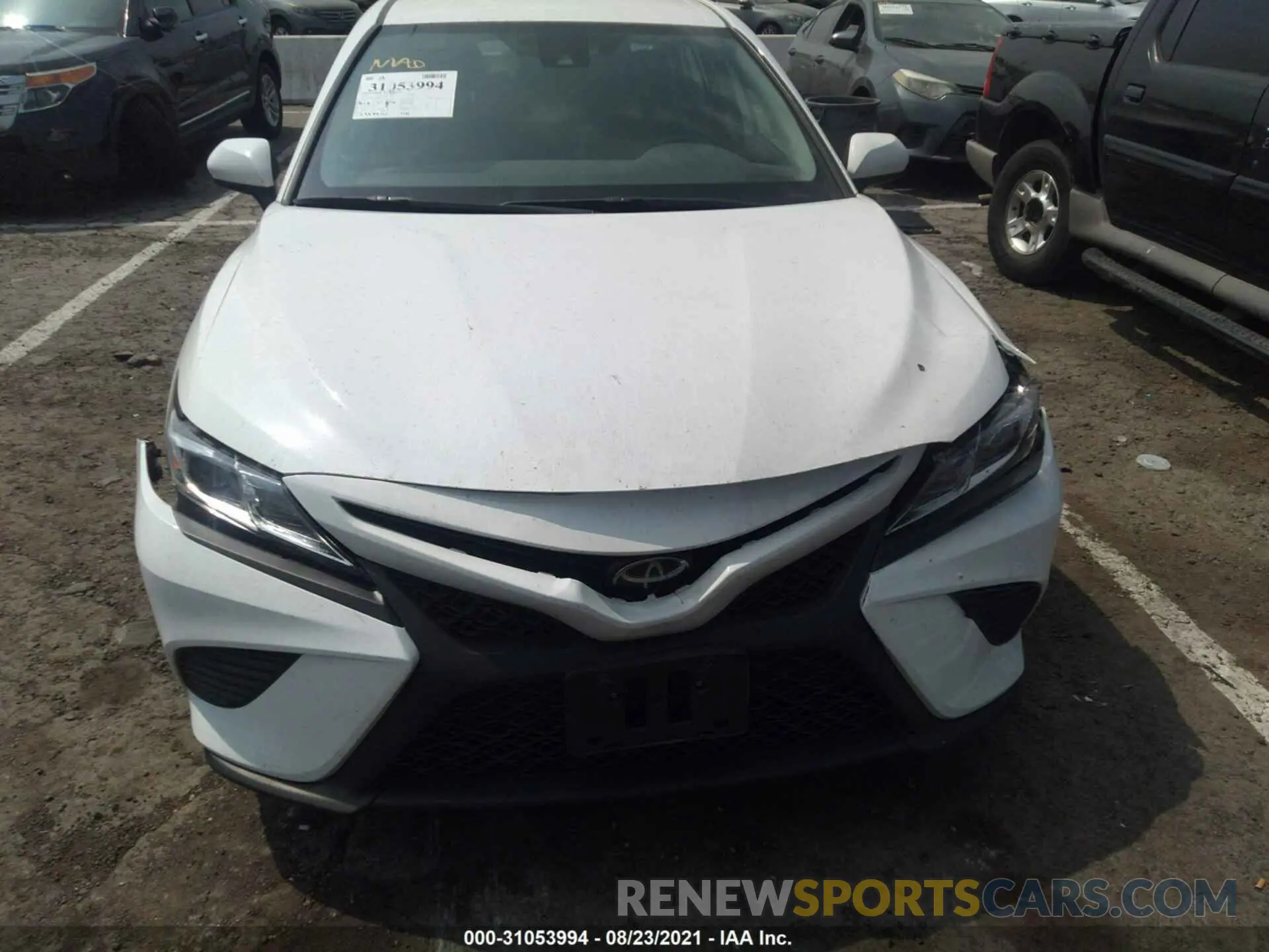 6 fotografías del automóvil dañado 4T1B11HK3KU215980 TOYOTA CAMRY 2019