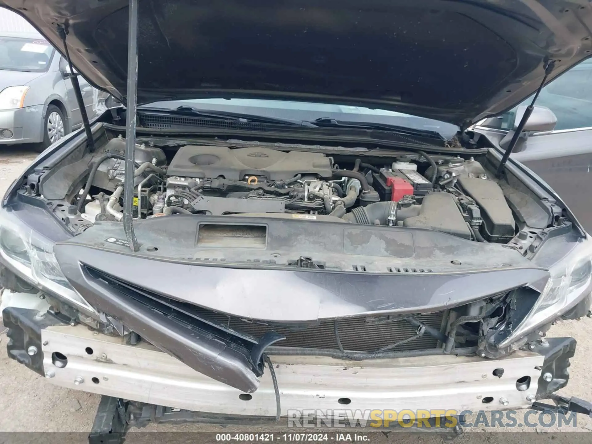 10 fotografías del automóvil dañado 4T1B11HK3KU216465 TOYOTA CAMRY 2019