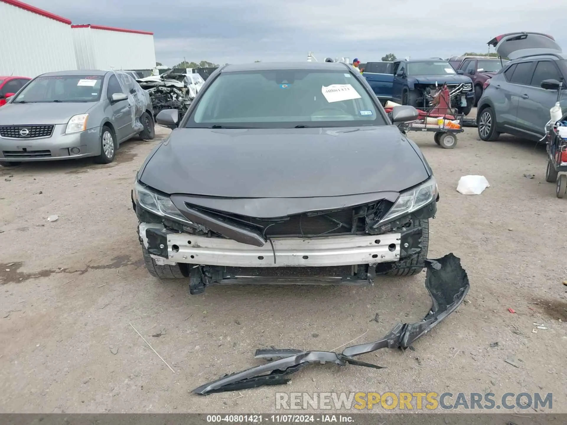 13 fotografías del automóvil dañado 4T1B11HK3KU216465 TOYOTA CAMRY 2019