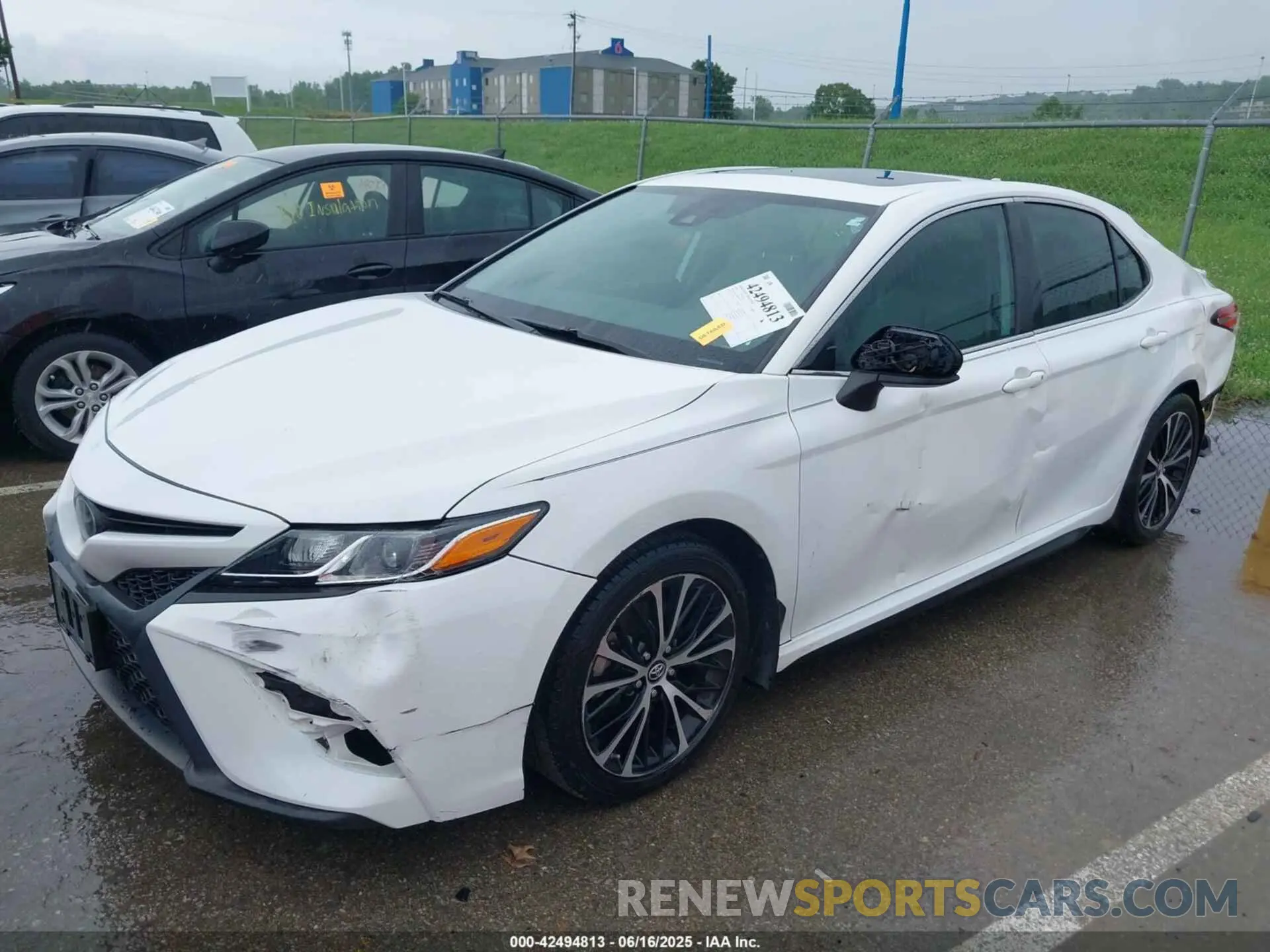 6 fotografías del automóvil dañado 4T1B11HK3KU221939 TOYOTA CAMRY 2019