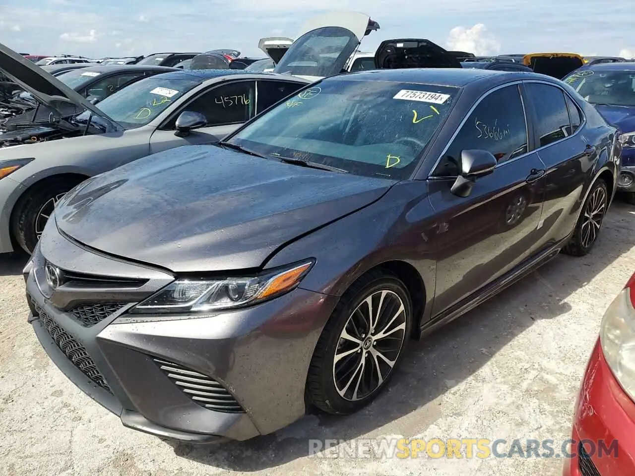 1 fotografías del automóvil dañado 4T1B11HK3KU238272 TOYOTA CAMRY 2019