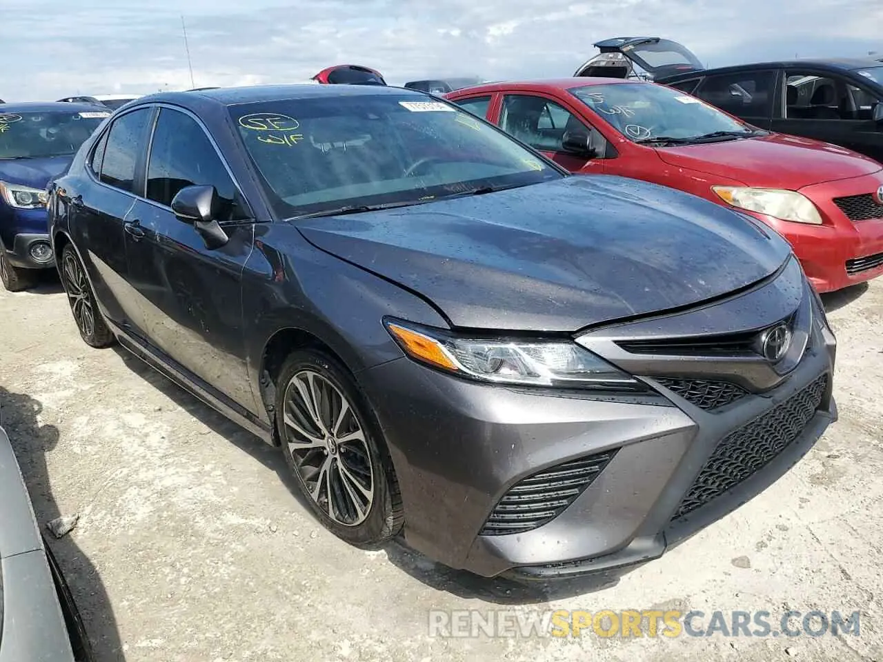 4 fotografías del automóvil dañado 4T1B11HK3KU238272 TOYOTA CAMRY 2019