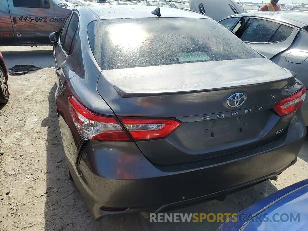 6 fotografías del automóvil dañado 4T1B11HK3KU238272 TOYOTA CAMRY 2019
