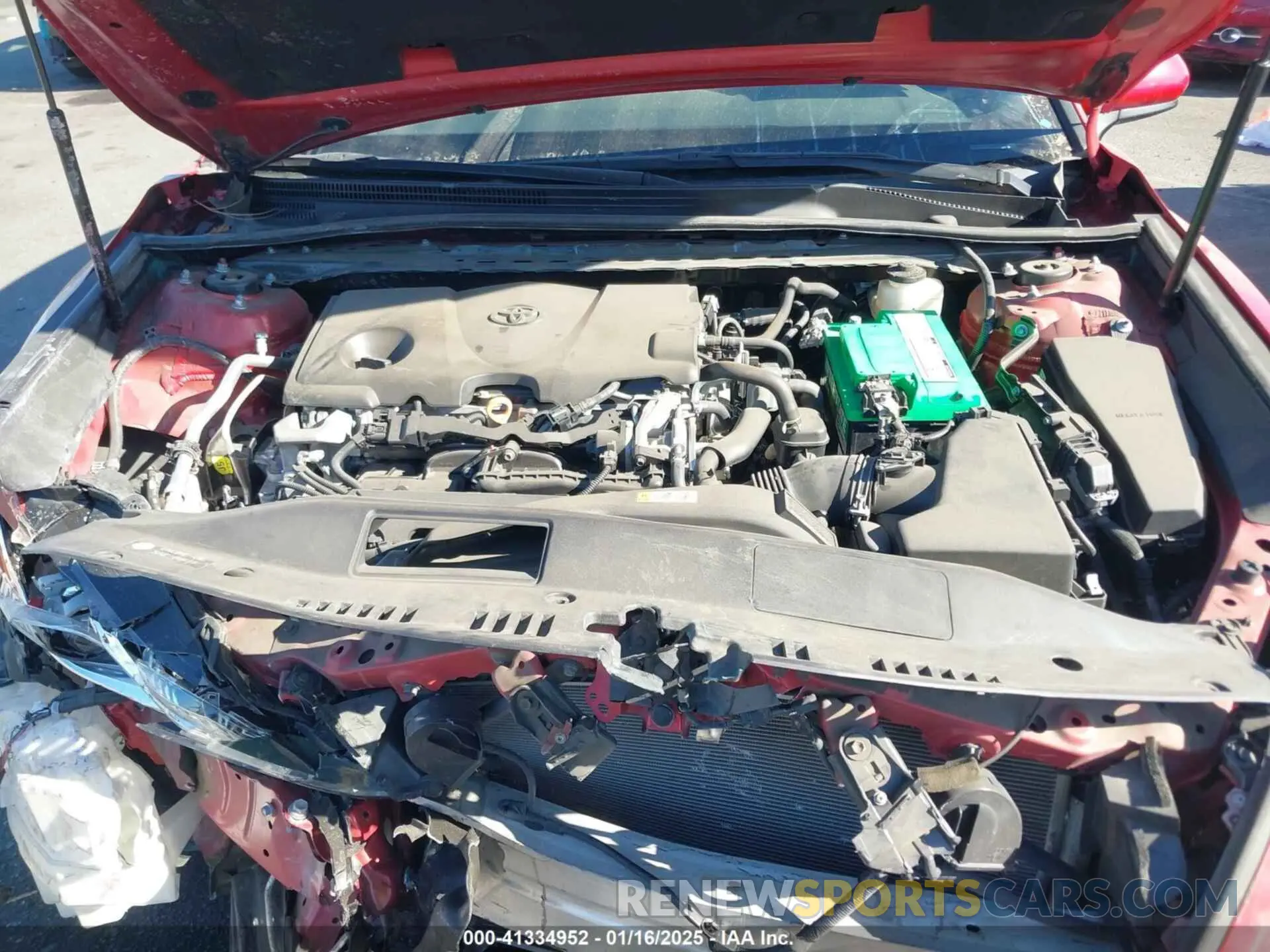 10 fotografías del automóvil dañado 4T1B11HK3KU250180 TOYOTA CAMRY 2019
