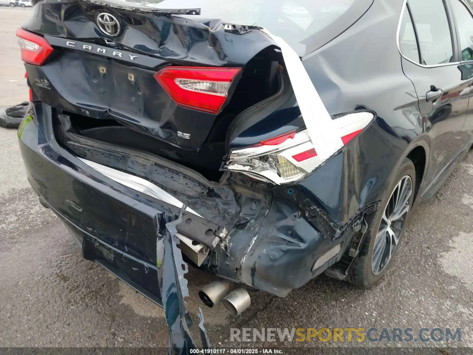 6 fotografías del automóvil dañado 4T1B11HK3KU259431 TOYOTA CAMRY 2019