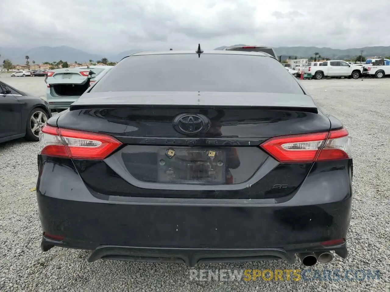 6 fotografías del automóvil dañado 4T1B11HK3KU264046 TOYOTA CAMRY 2019
