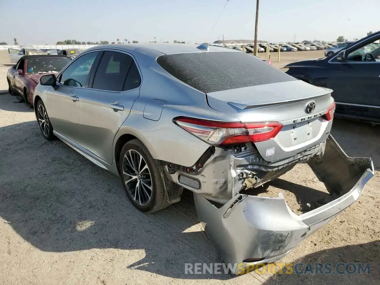 3 fotografías del automóvil dañado 4T1B11HK3KU293191 TOYOTA CAMRY 2019