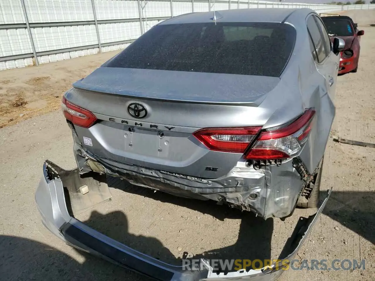 9 fotografías del automóvil dañado 4T1B11HK3KU293191 TOYOTA CAMRY 2019