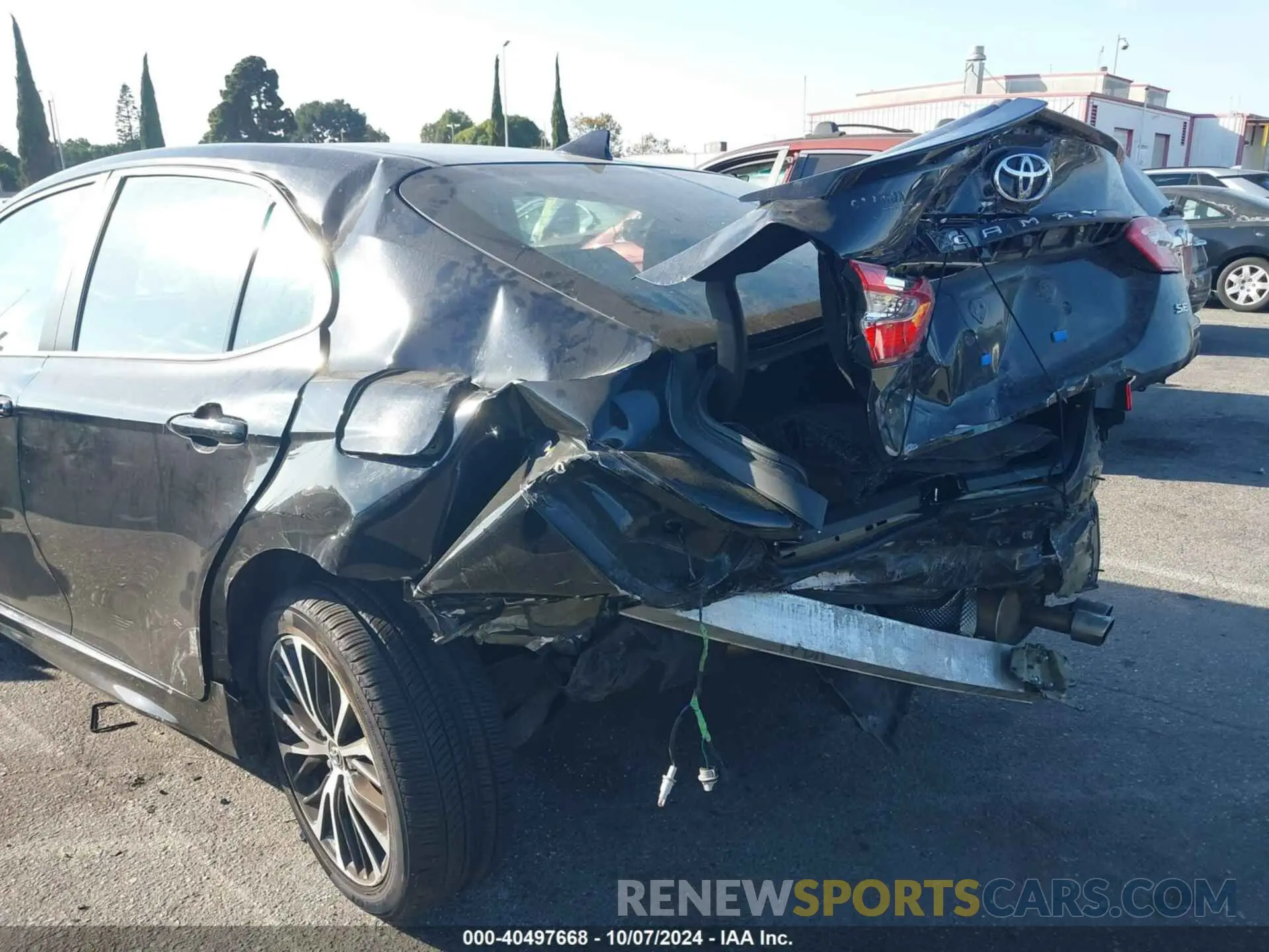 5 fotografías del automóvil dañado 4T1B11HK3KU296205 TOYOTA CAMRY 2019