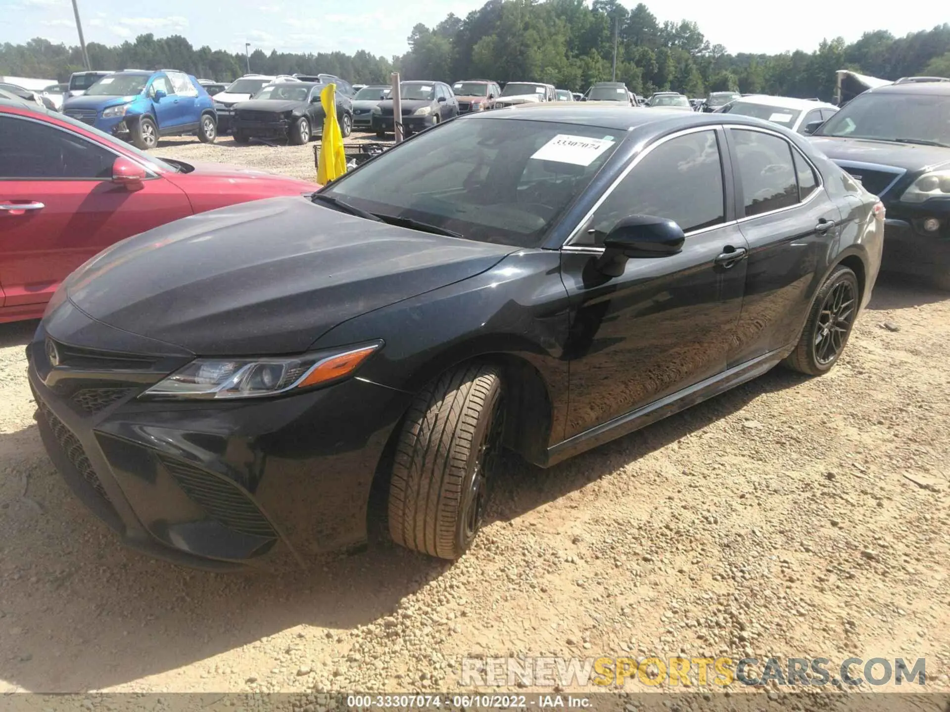 2 fotografías del automóvil dañado 4T1B11HK3KU682008 TOYOTA CAMRY 2019