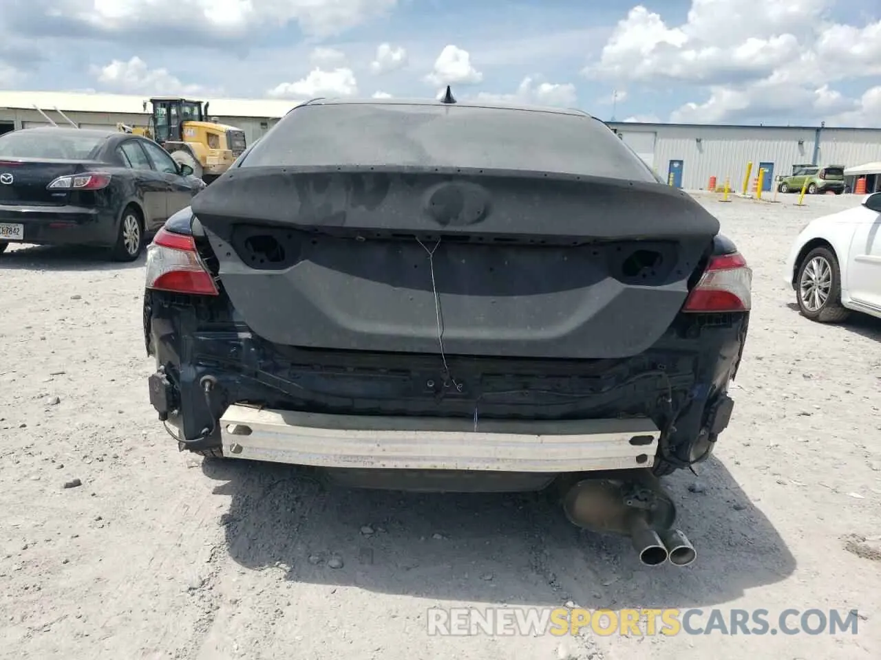 6 fotografías del automóvil dañado 4T1B11HK3KU682087 TOYOTA CAMRY 2019