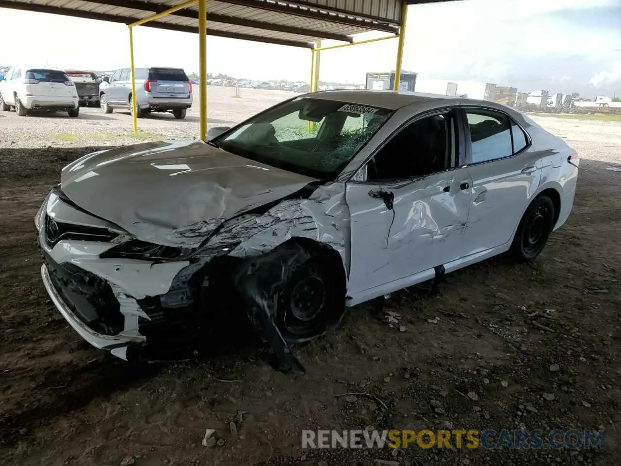 1 fotografías del automóvil dañado 4T1B11HK3KU684129 TOYOTA CAMRY 2019