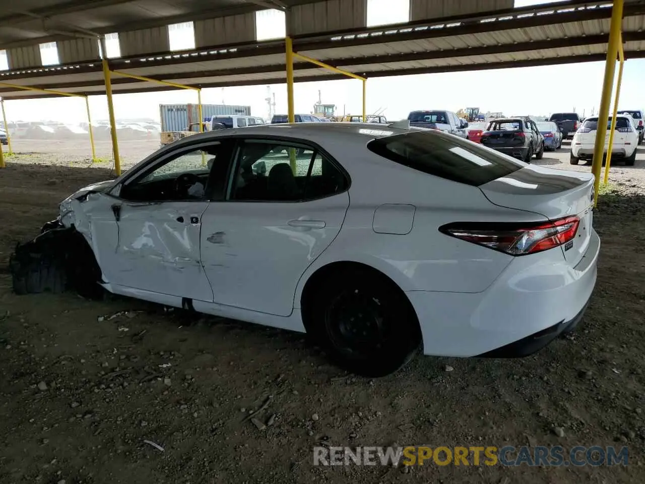 2 fotografías del automóvil dañado 4T1B11HK3KU684129 TOYOTA CAMRY 2019