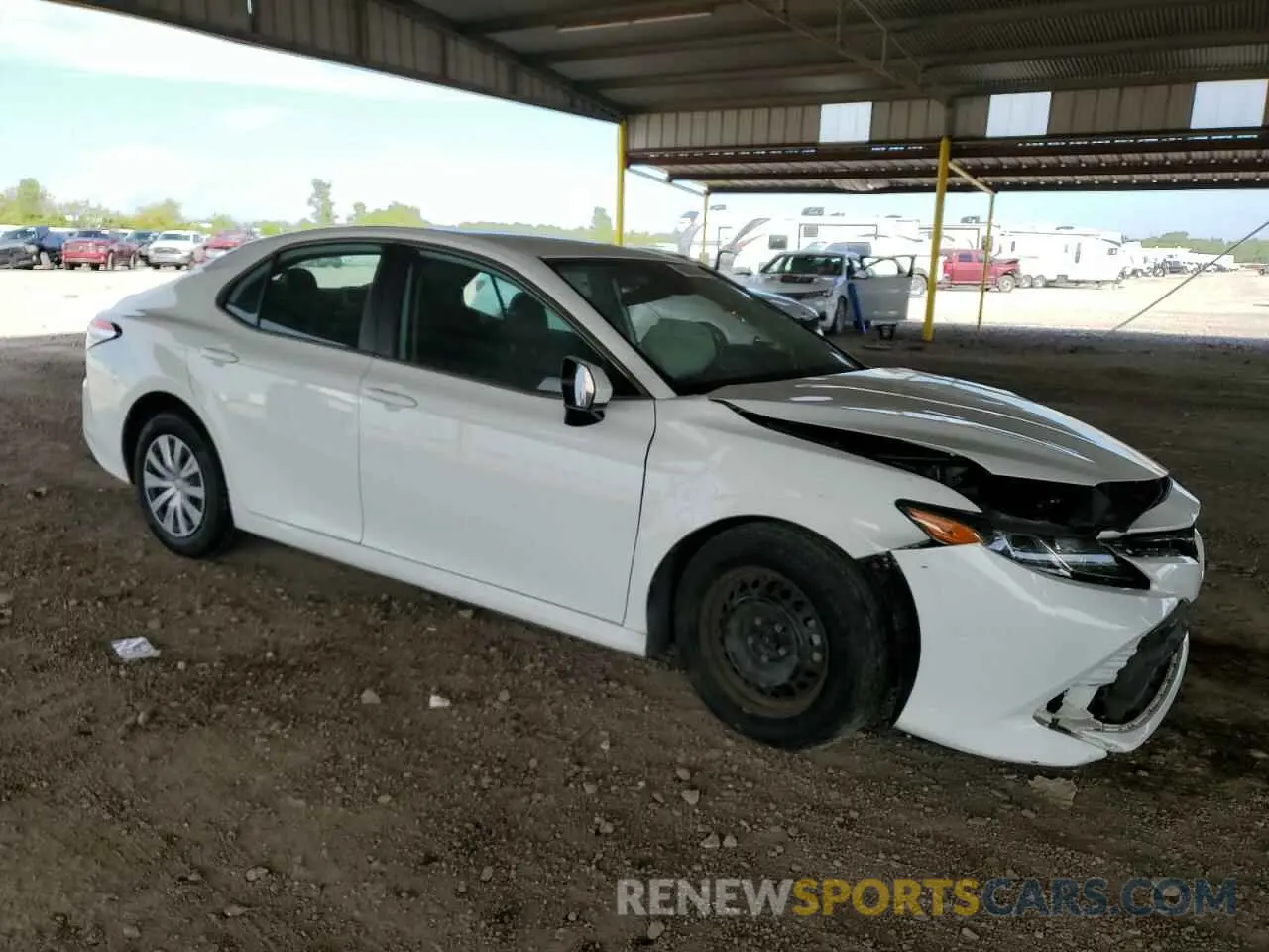 4 fotografías del automóvil dañado 4T1B11HK3KU684129 TOYOTA CAMRY 2019