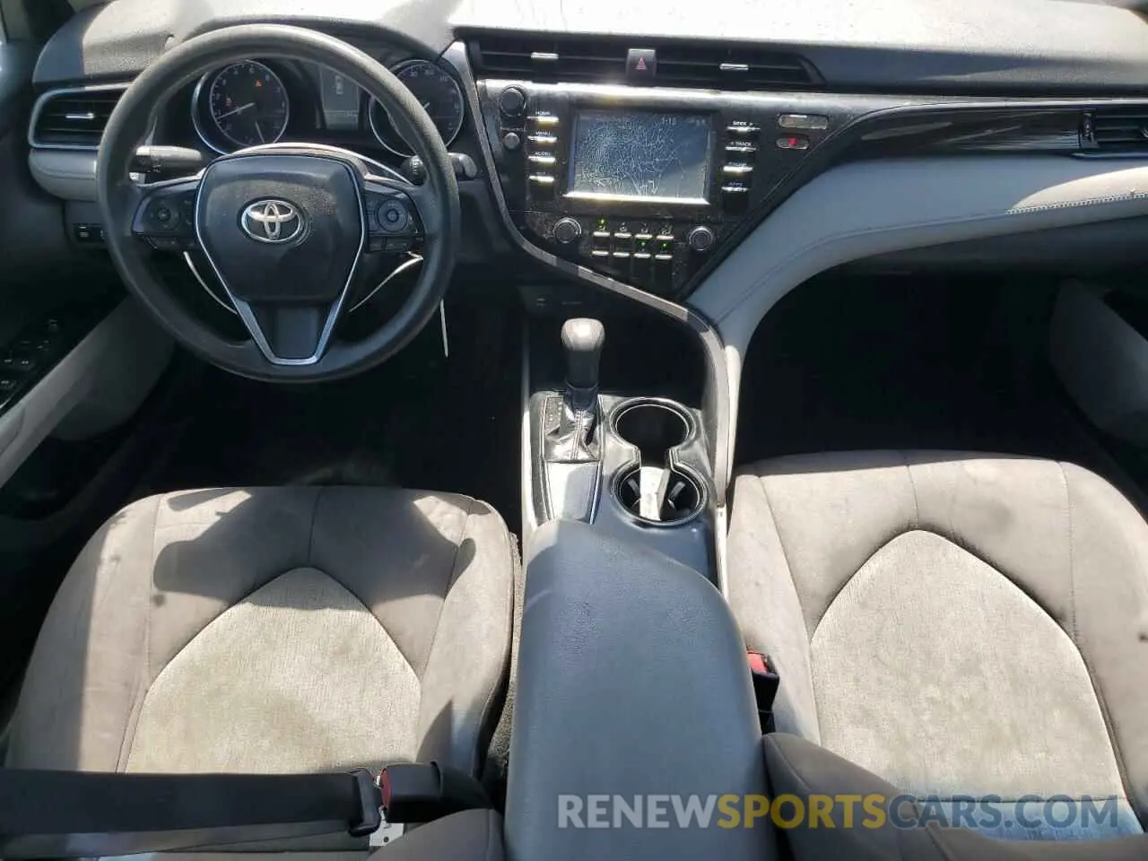 8 fotografías del automóvil dañado 4T1B11HK3KU687581 TOYOTA CAMRY 2019