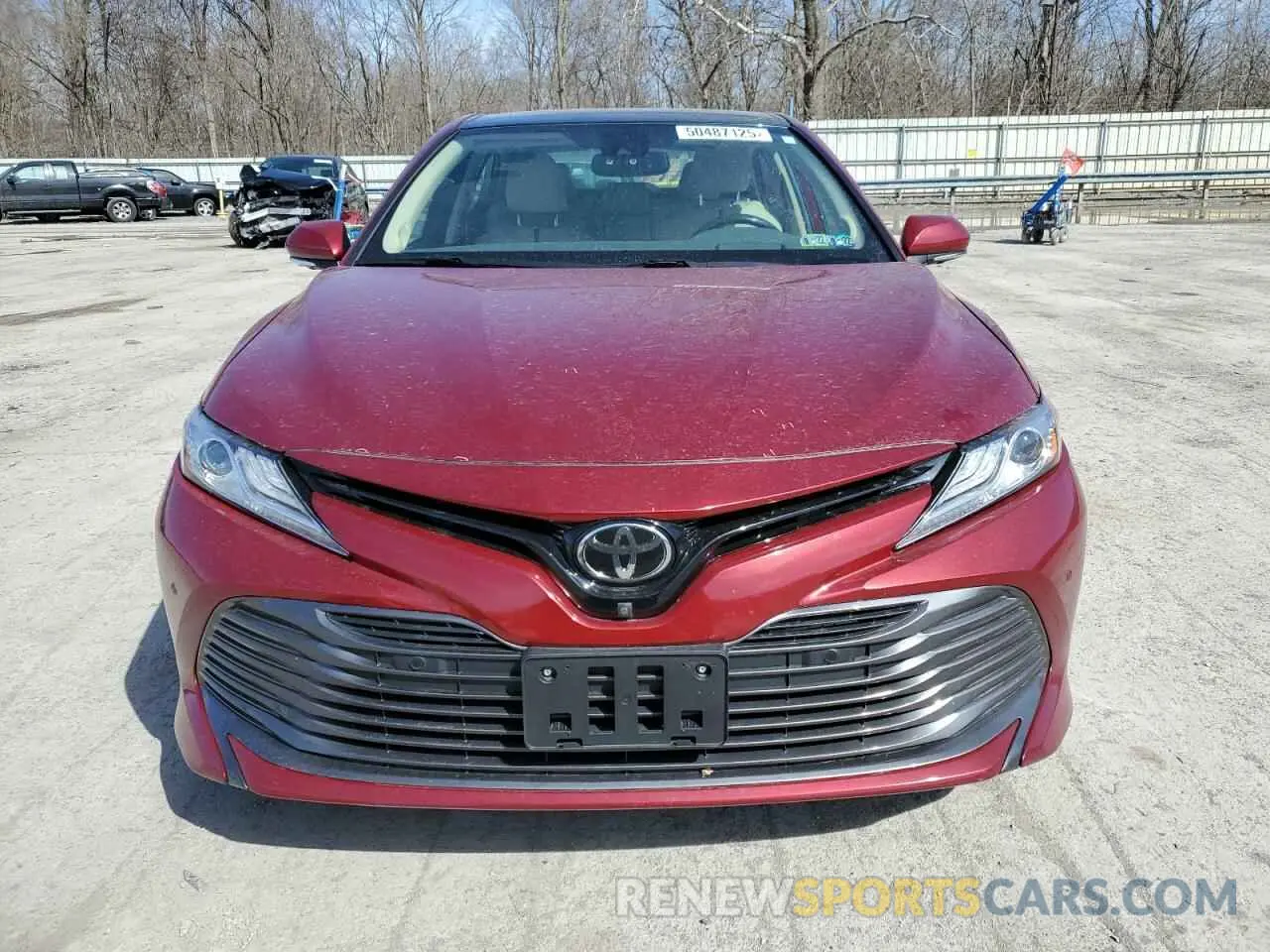 5 fotografías del automóvil dañado 4T1B11HK3KU704167 TOYOTA CAMRY 2019