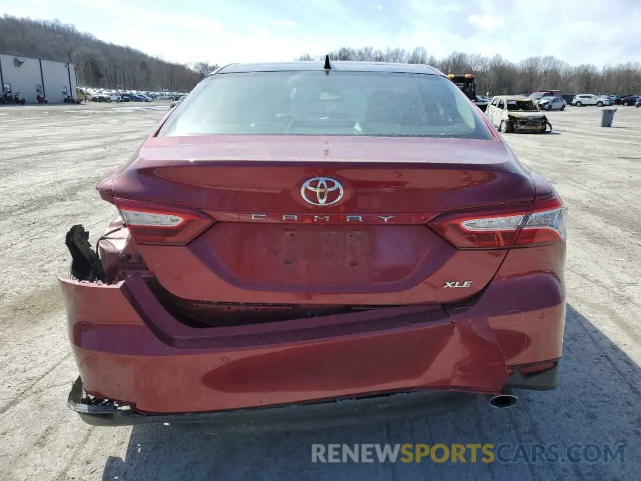 6 fotografías del automóvil dañado 4T1B11HK3KU704167 TOYOTA CAMRY 2019