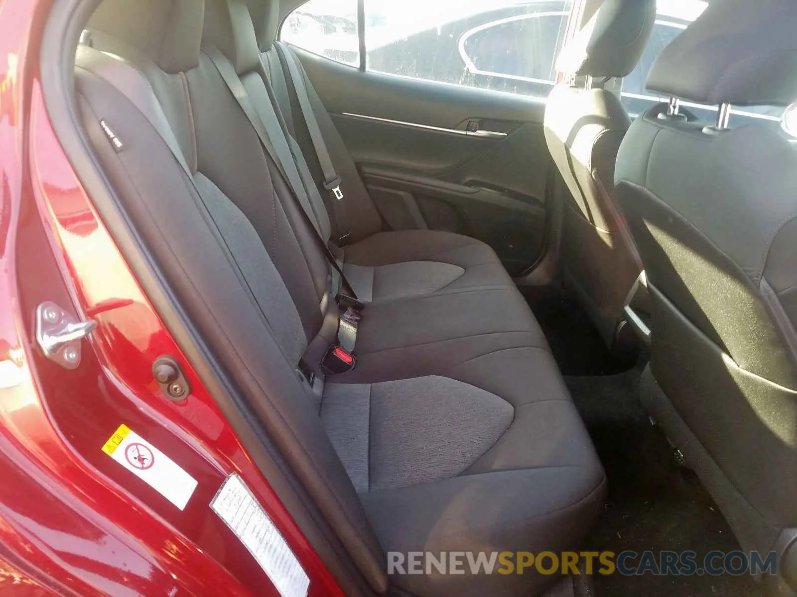 6 fotografías del automóvil dañado 4T1B11HK3KU705450 TOYOTA CAMRY 2019