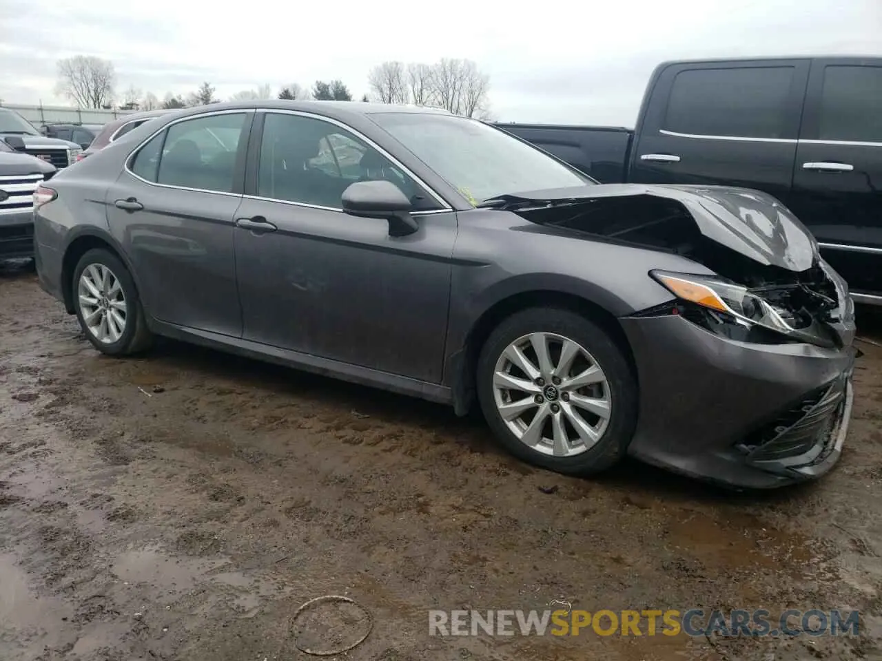 4 fotografías del automóvil dañado 4T1B11HK3KU710468 TOYOTA CAMRY 2019