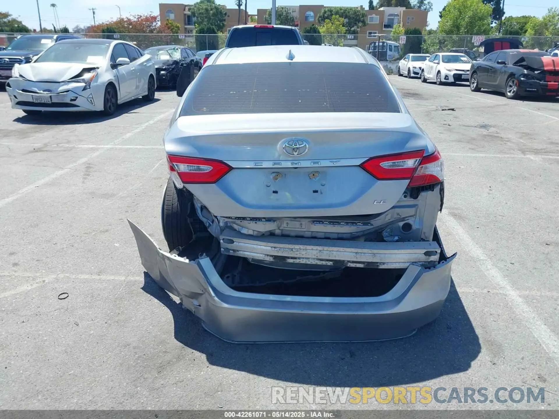 16 fotografías del automóvil dañado 4T1B11HK3KU729666 TOYOTA CAMRY 2019