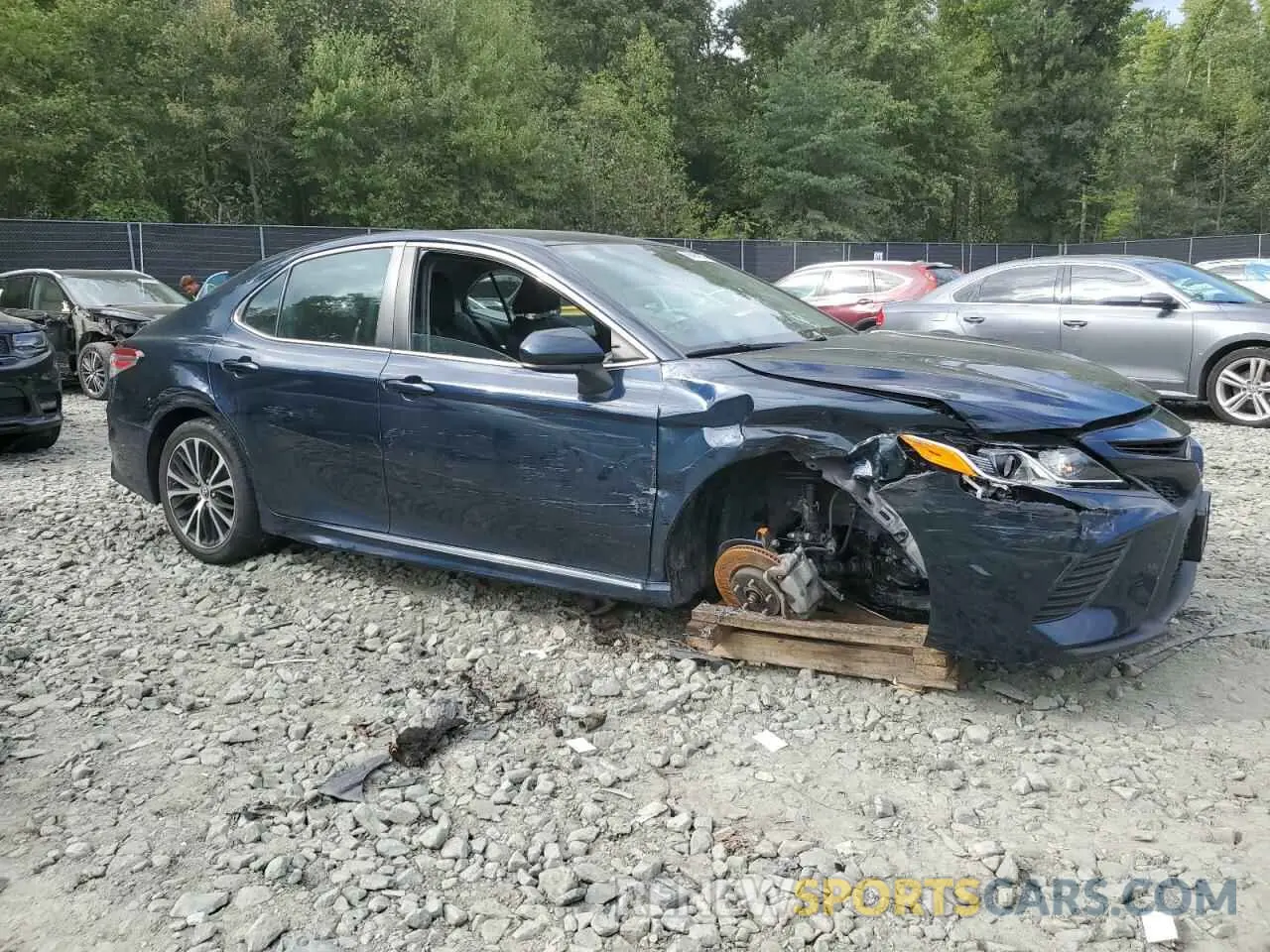 4 fotografías del automóvil dañado 4T1B11HK3KU740781 TOYOTA CAMRY 2019