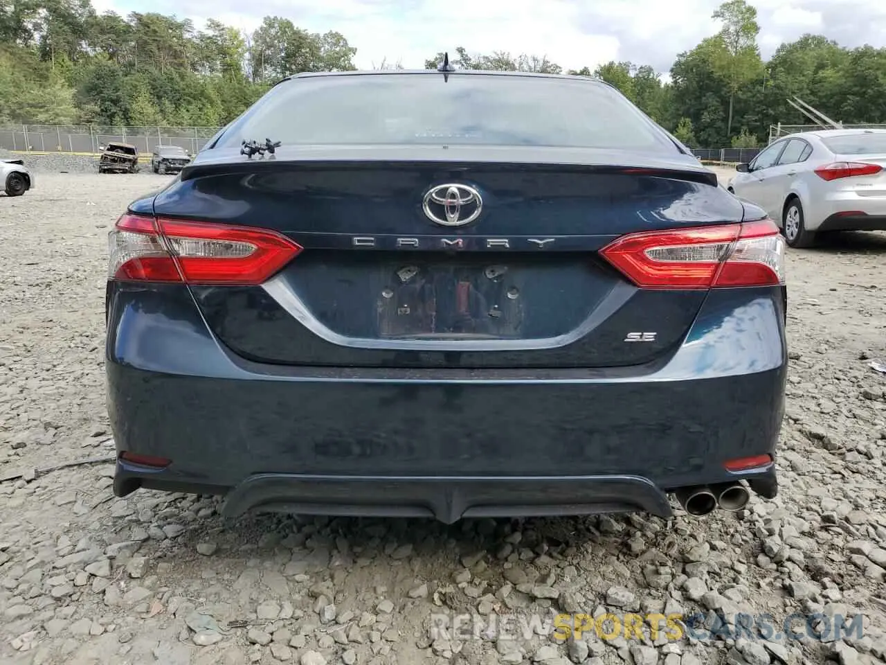 6 fotografías del automóvil dañado 4T1B11HK3KU740781 TOYOTA CAMRY 2019