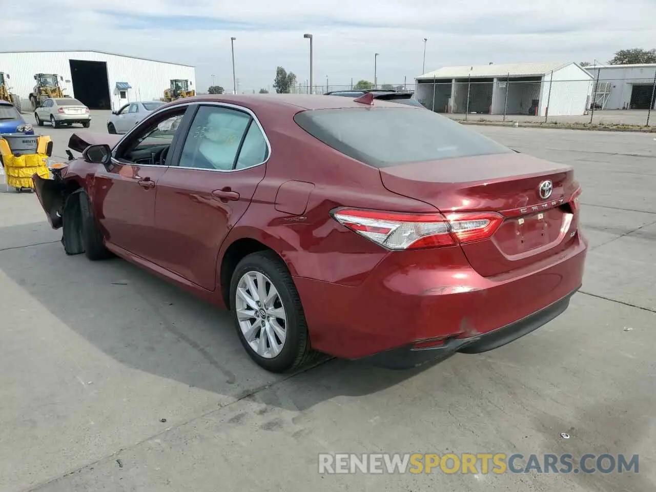 3 fotografías del automóvil dañado 4T1B11HK3KU744975 TOYOTA CAMRY 2019