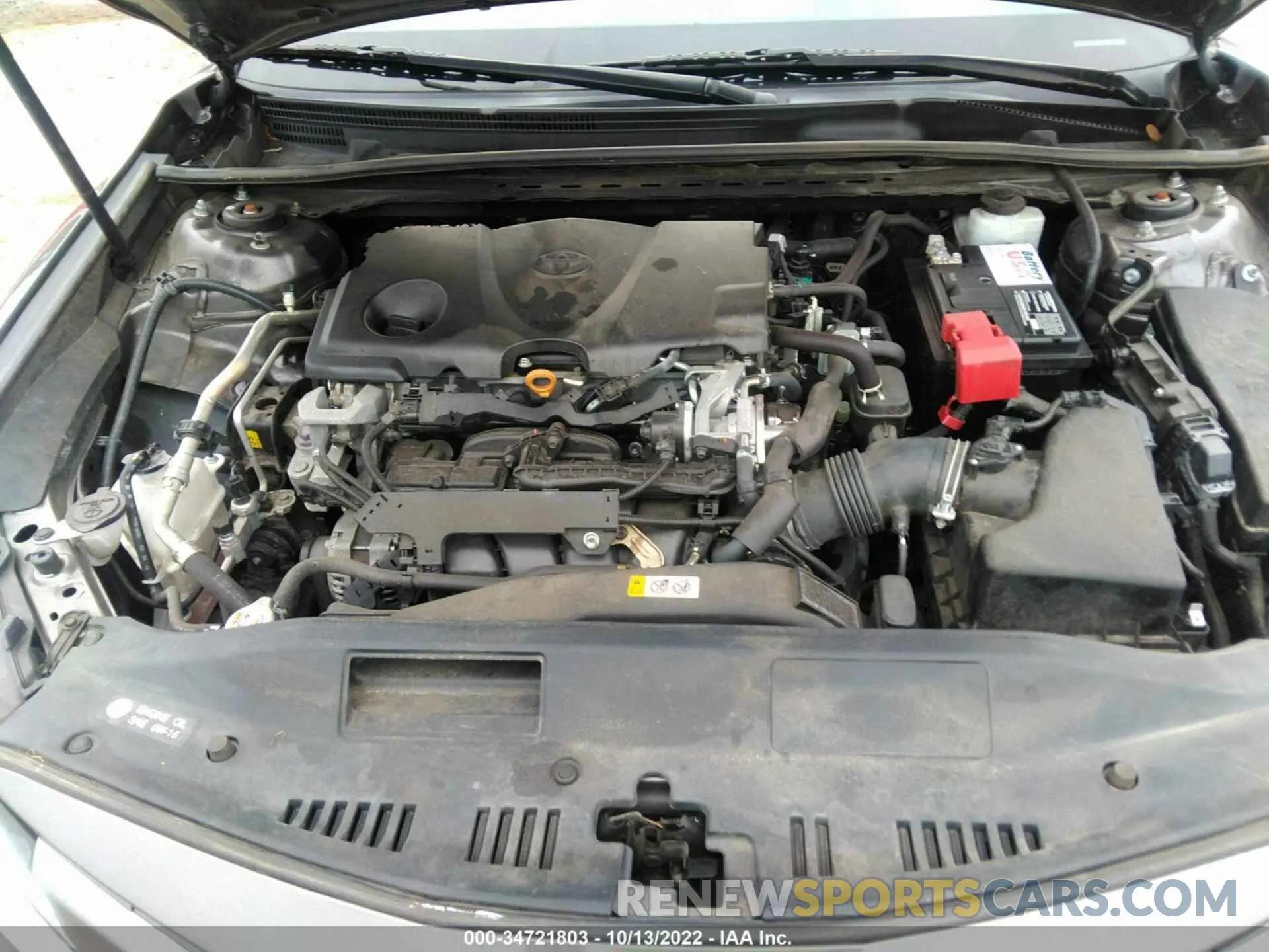10 fotografías del automóvil dañado 4T1B11HK3KU760058 TOYOTA CAMRY 2019