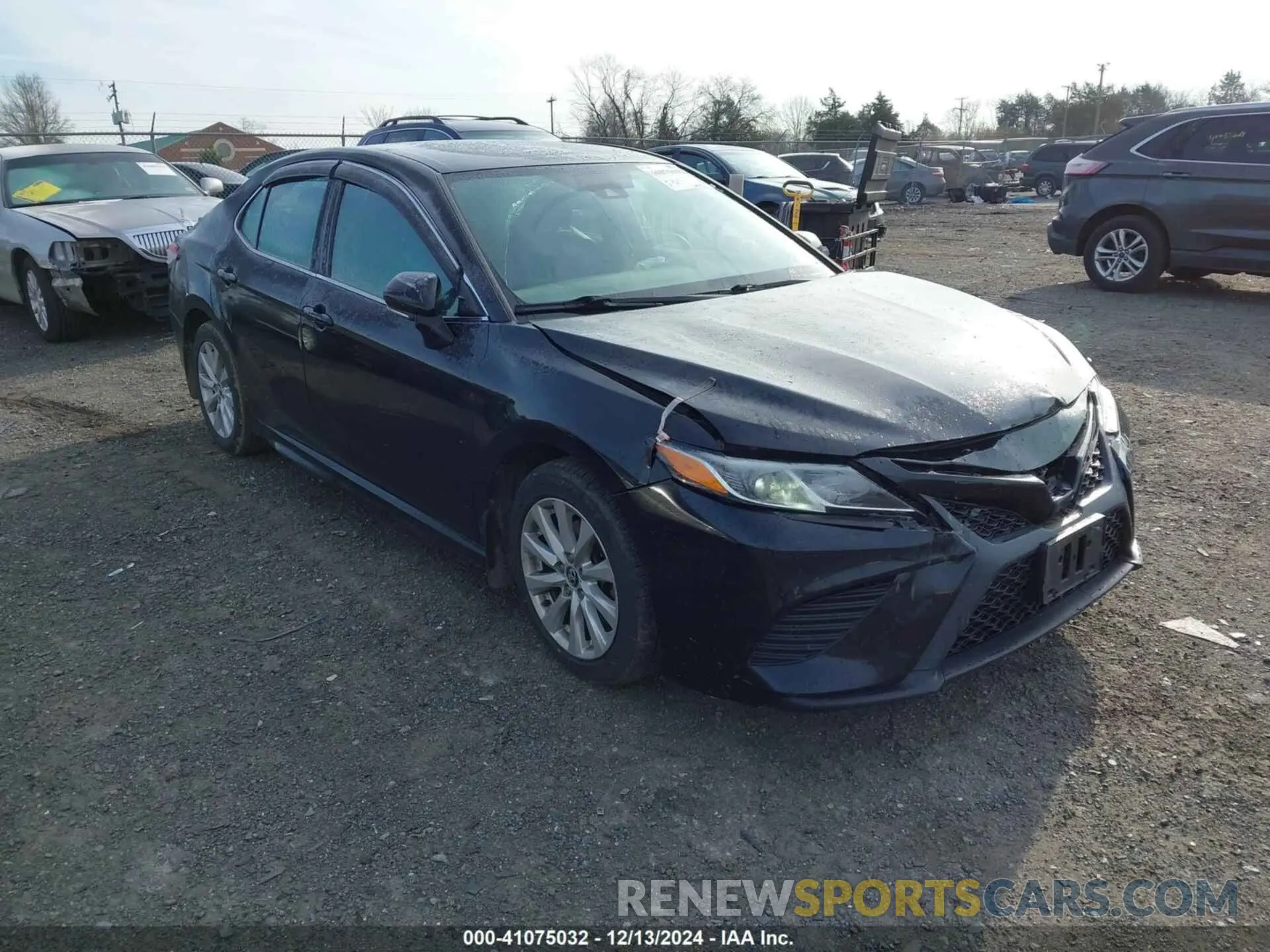 1 fotografías del automóvil dañado 4T1B11HK3KU764255 TOYOTA CAMRY 2019