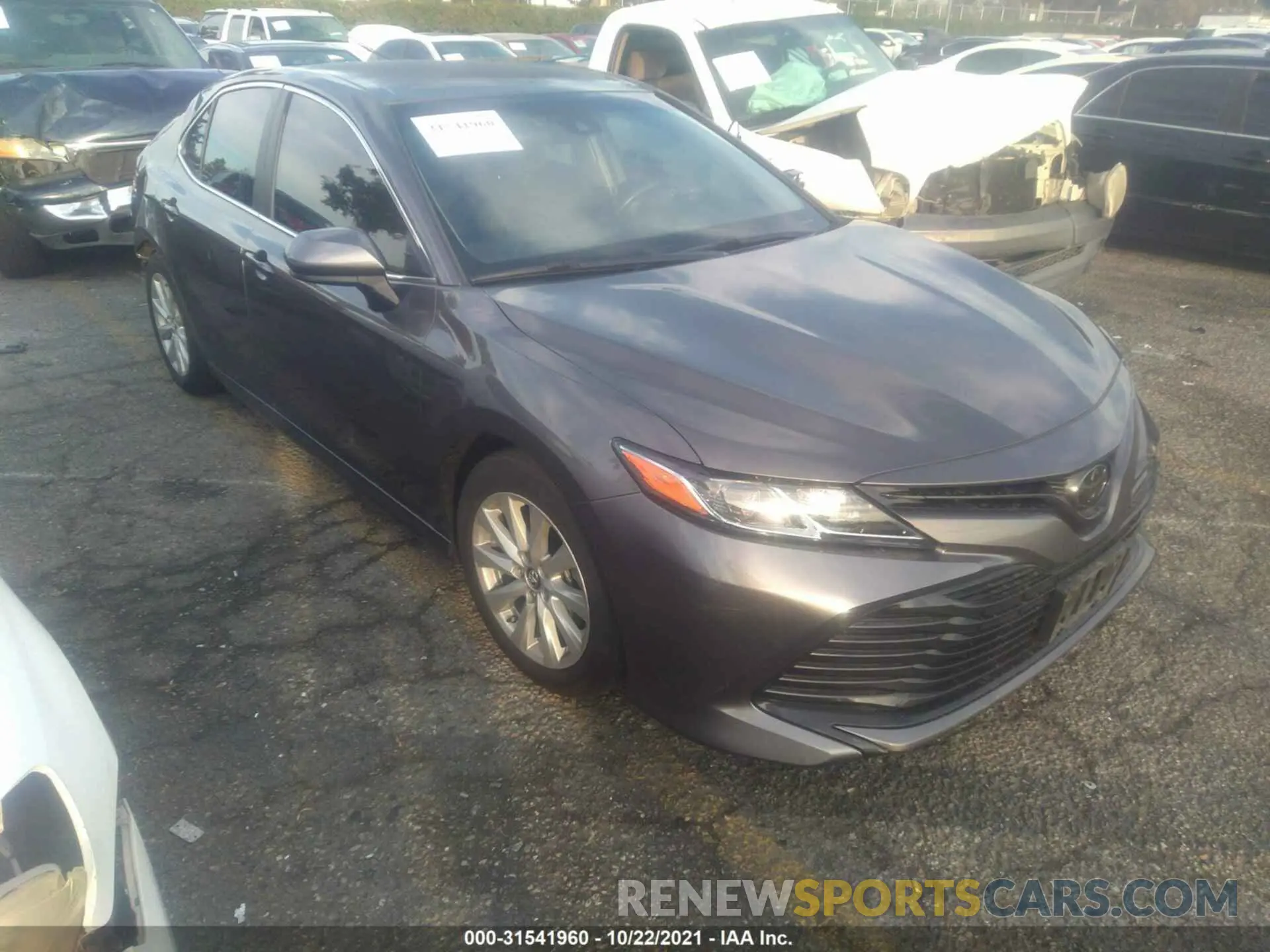 1 fotografías del automóvil dañado 4T1B11HK3KU766104 TOYOTA CAMRY 2019