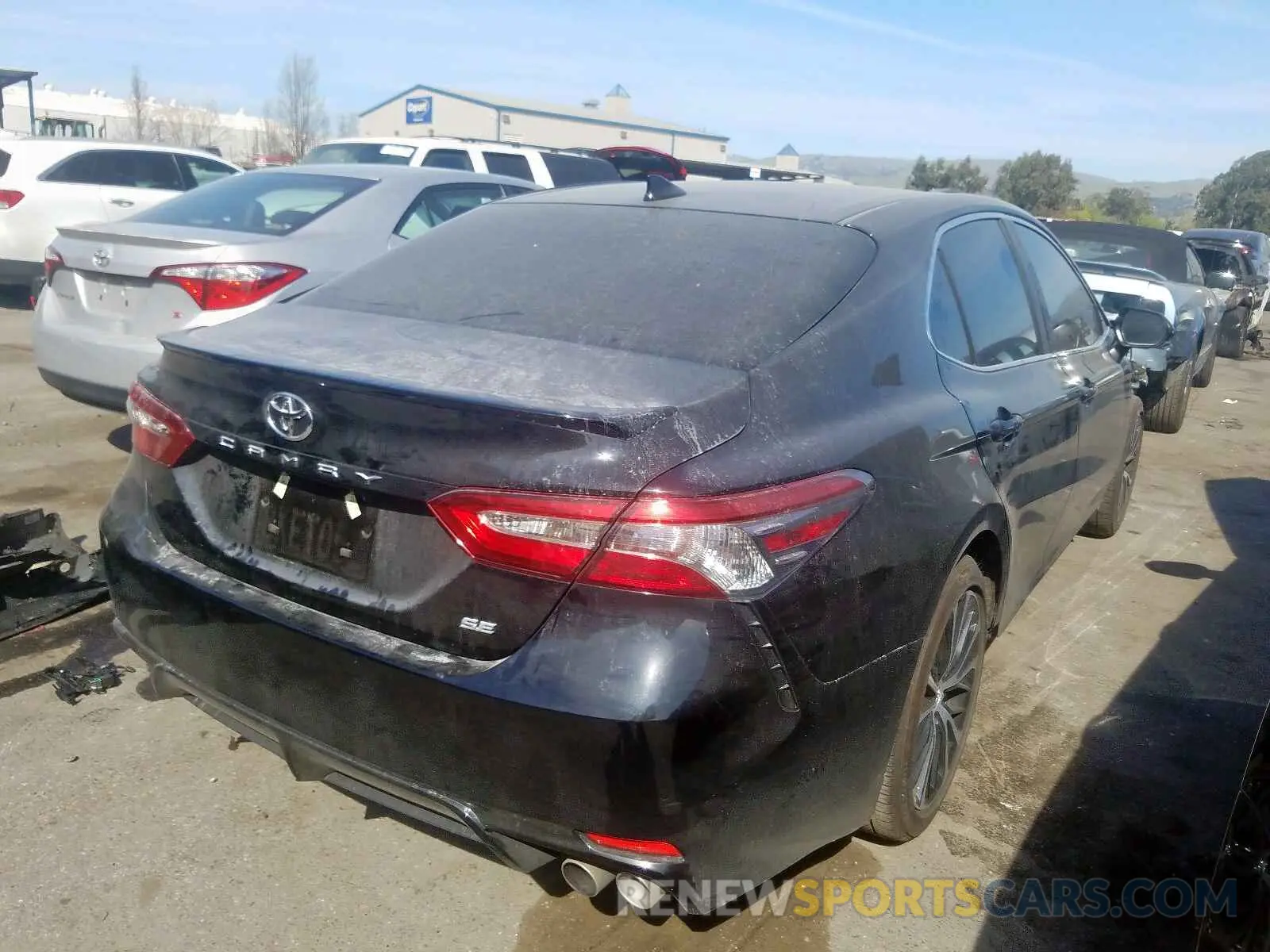 4 fotografías del automóvil dañado 4T1B11HK3KU772372 TOYOTA CAMRY 2019
