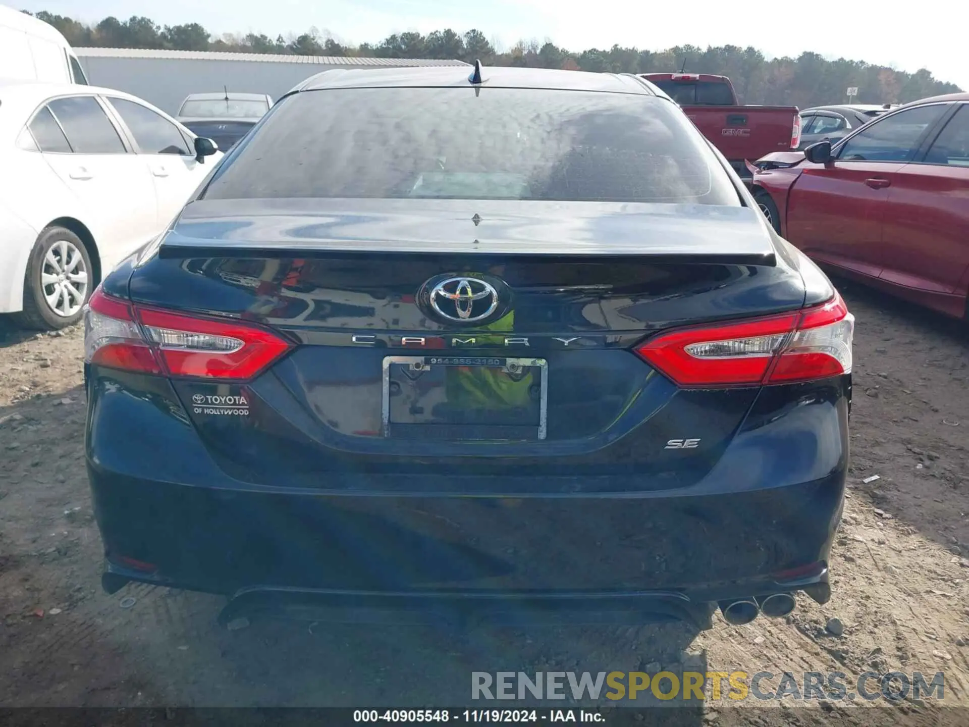 17 fotografías del automóvil dañado 4T1B11HK3KU783484 TOYOTA CAMRY 2019