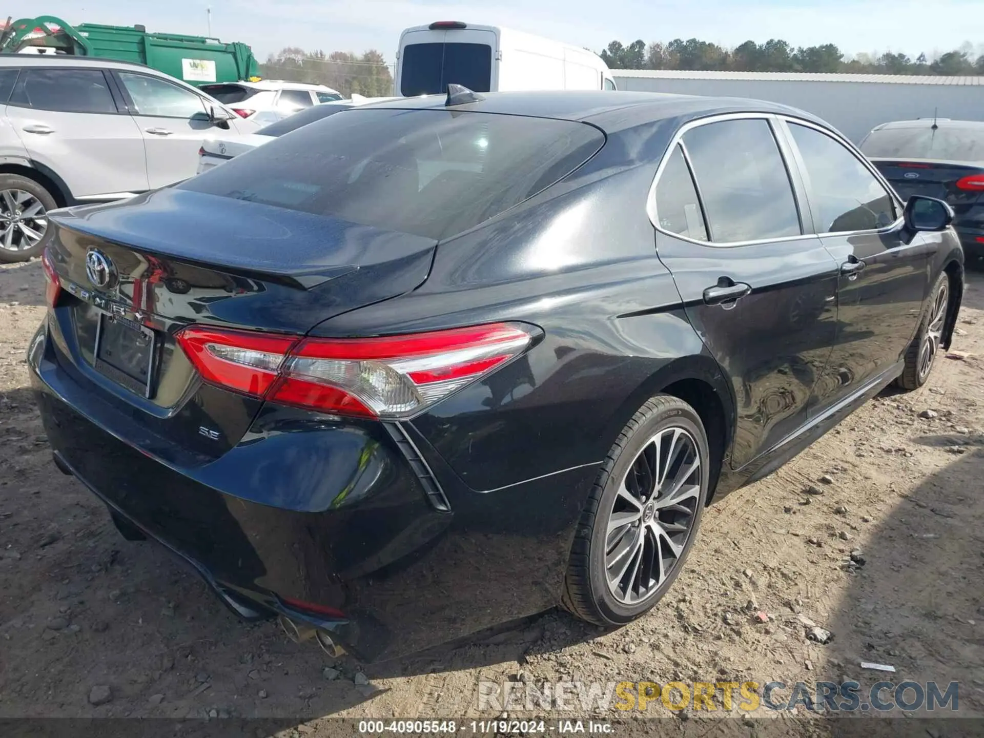 4 fotografías del automóvil dañado 4T1B11HK3KU783484 TOYOTA CAMRY 2019