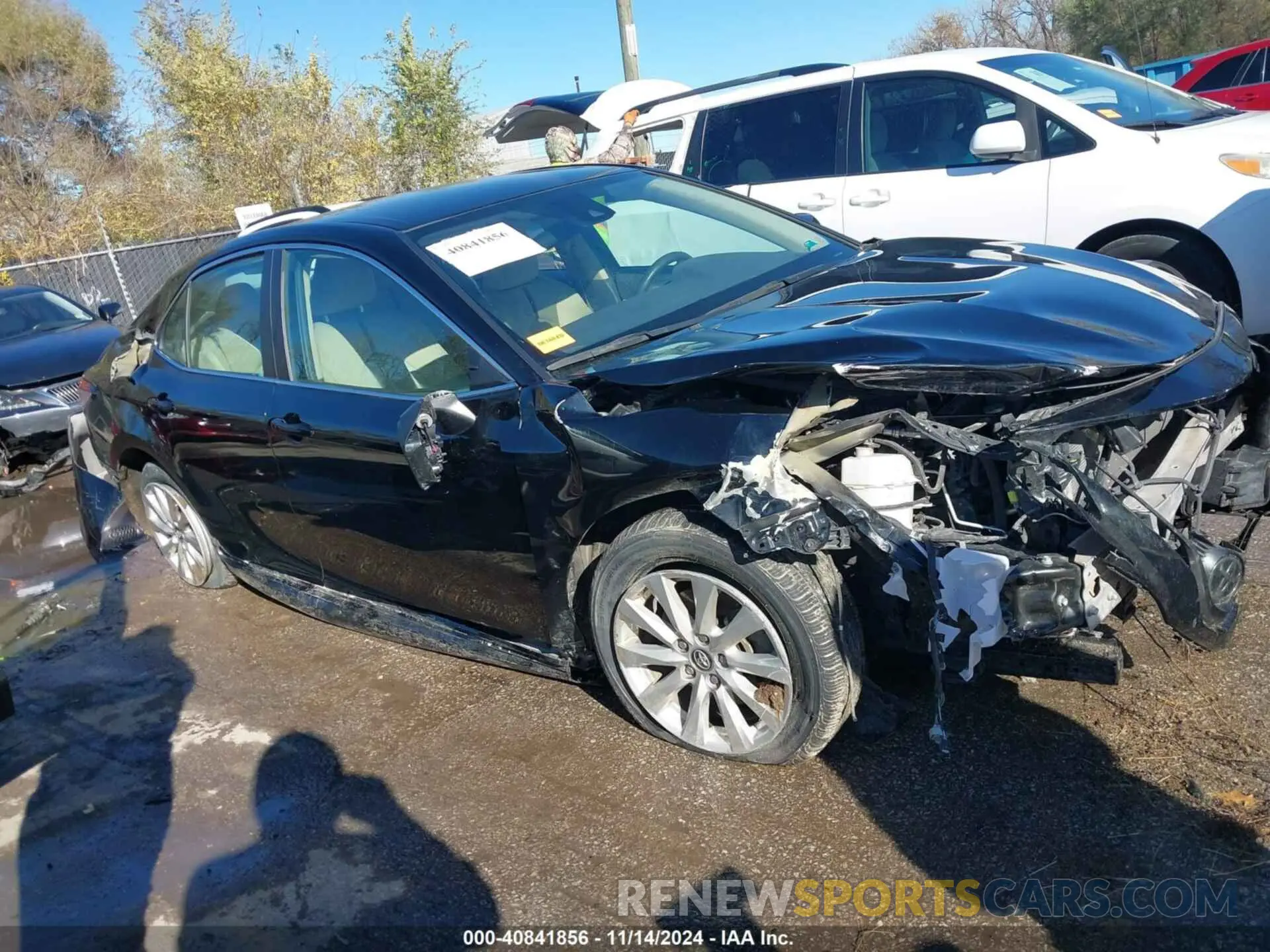 13 fotografías del automóvil dañado 4T1B11HK3KU802258 TOYOTA CAMRY 2019