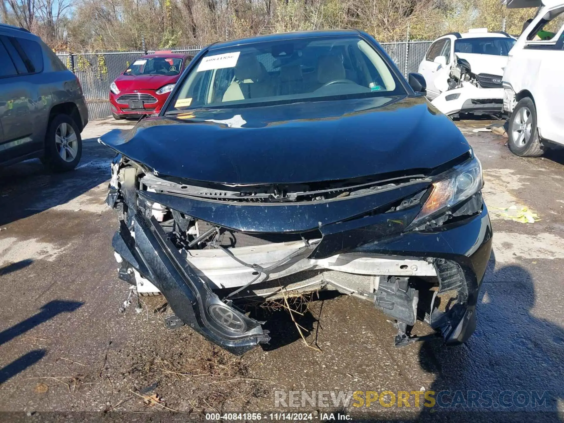 6 fotografías del automóvil dañado 4T1B11HK3KU802258 TOYOTA CAMRY 2019