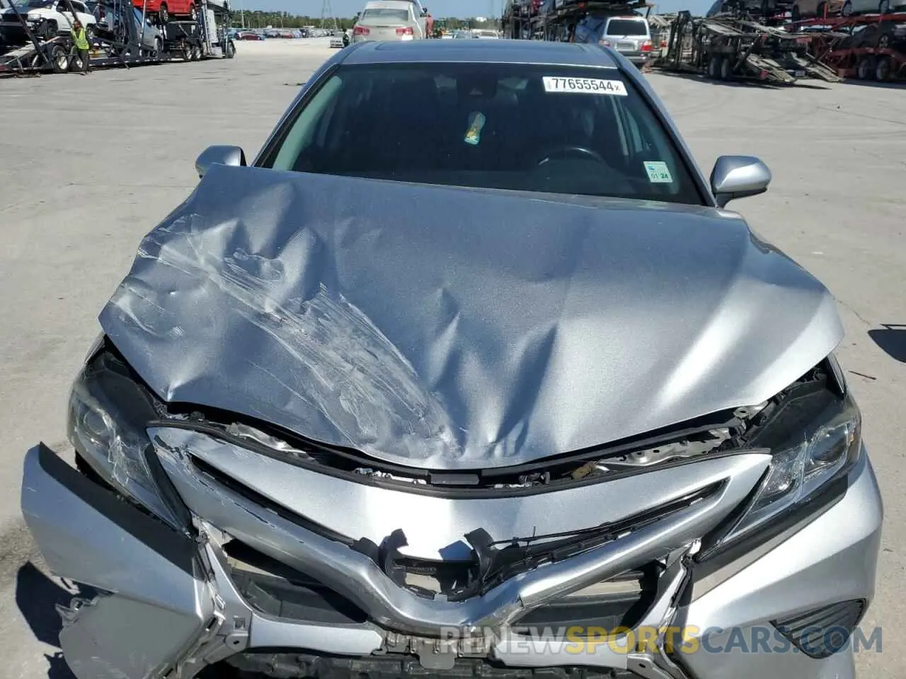 11 fotografías del automóvil dañado 4T1B11HK3KU807301 TOYOTA CAMRY 2019