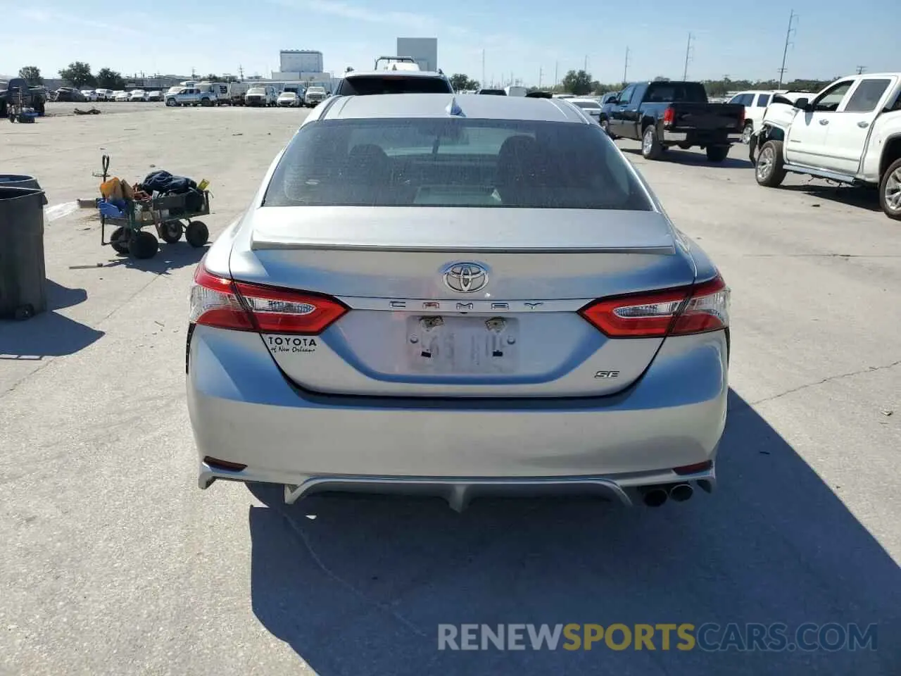 6 fotografías del automóvil dañado 4T1B11HK3KU807301 TOYOTA CAMRY 2019
