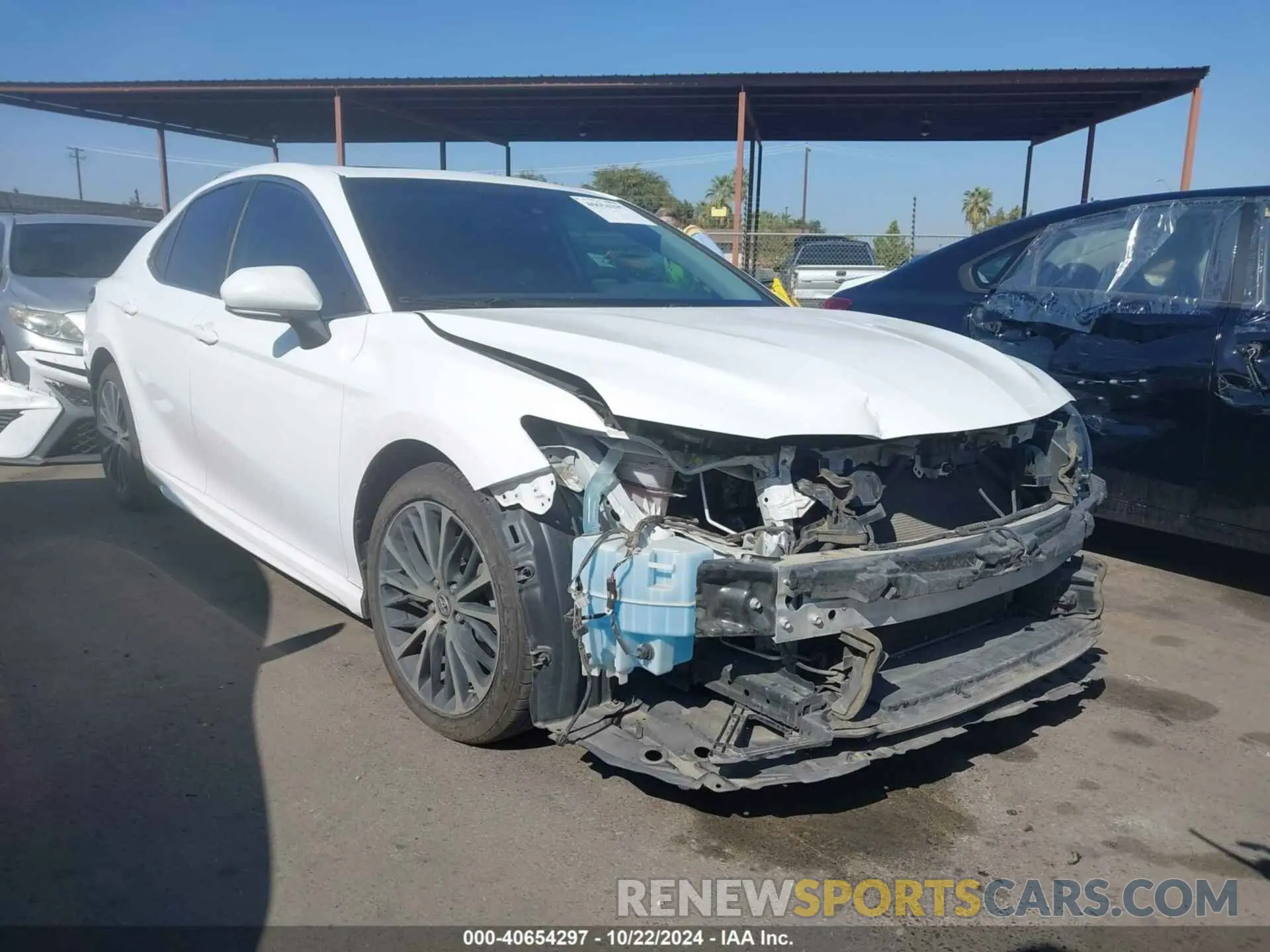 1 fotografías del automóvil dañado 4T1B11HK3KU848348 TOYOTA CAMRY 2019