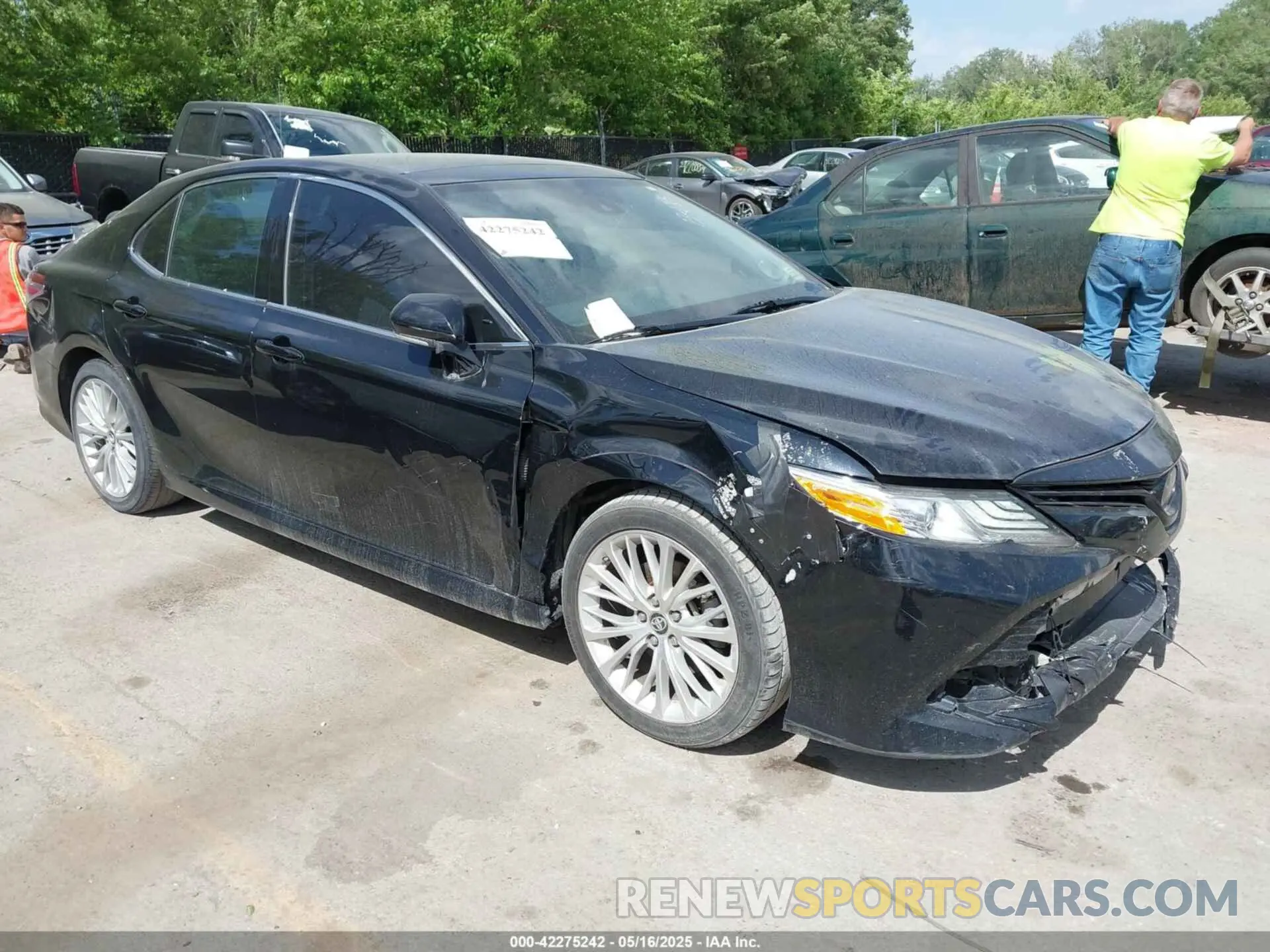 1 fotografías del automóvil dañado 4T1B11HK4KU159810 TOYOTA CAMRY 2019